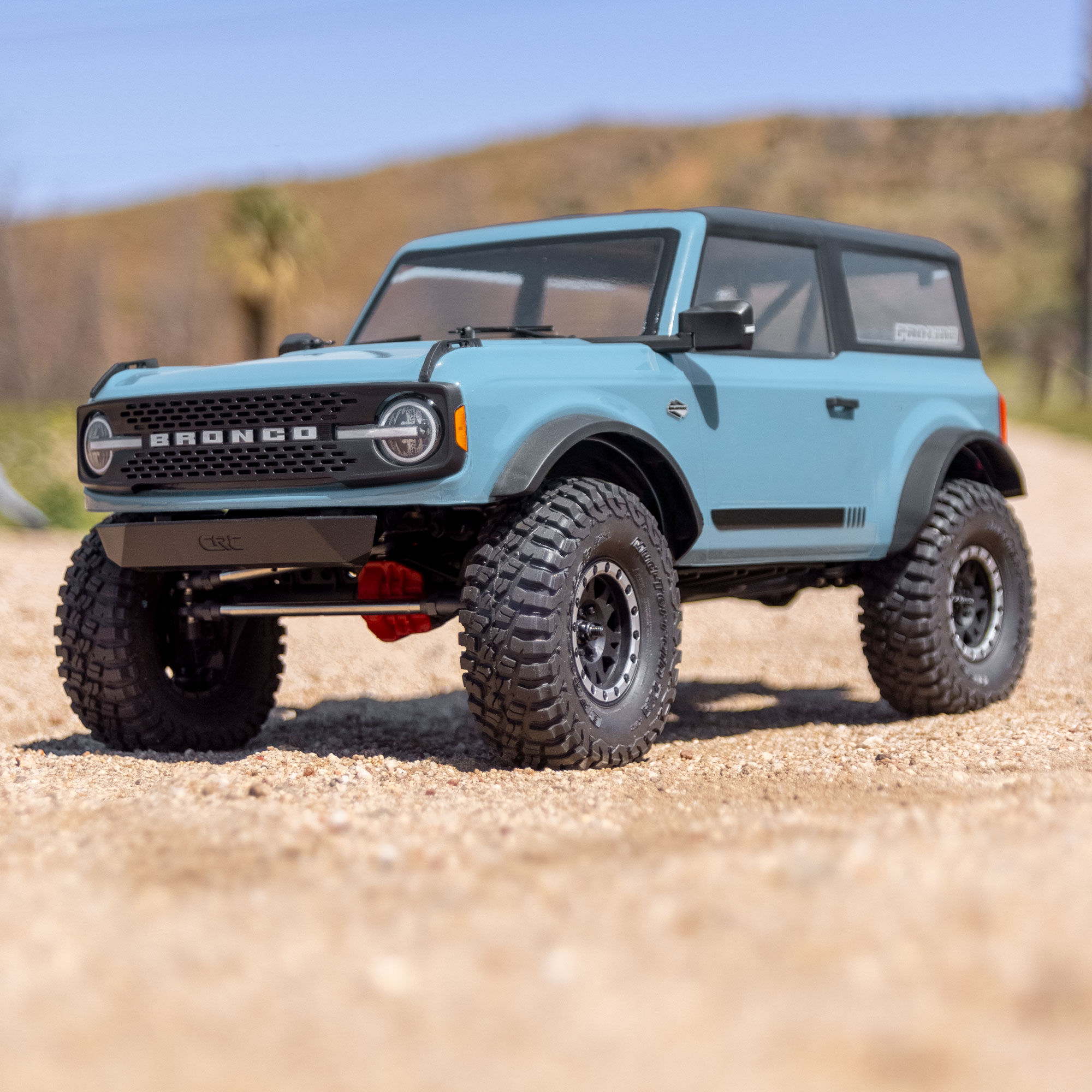1/10 2021 Ford Bronco Clear Body Set 11.4" Wheelbase: Crawle-11