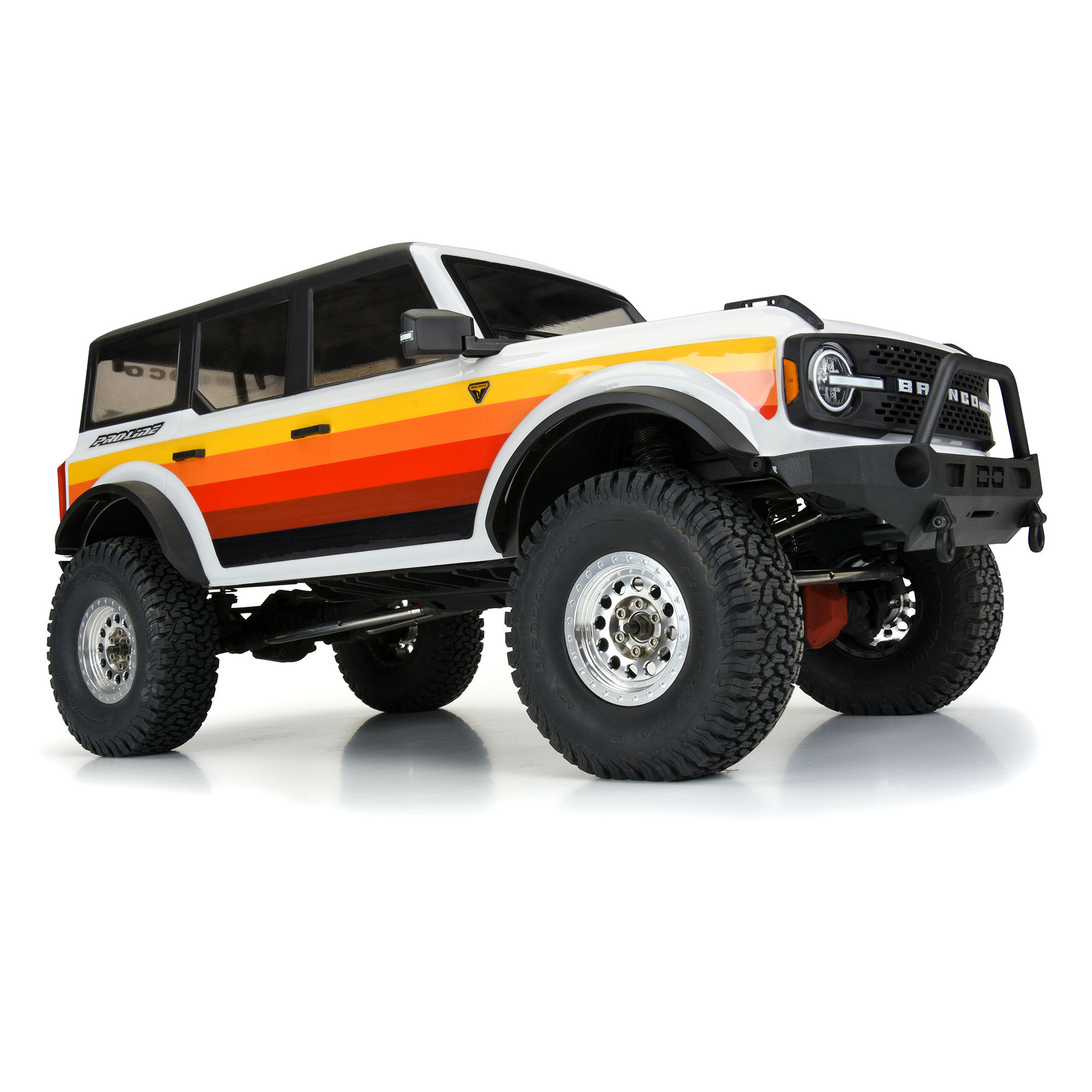 1/10 2021 Ford Bronco Clear Body Set 12.3" Wheelbase: Crawle-6