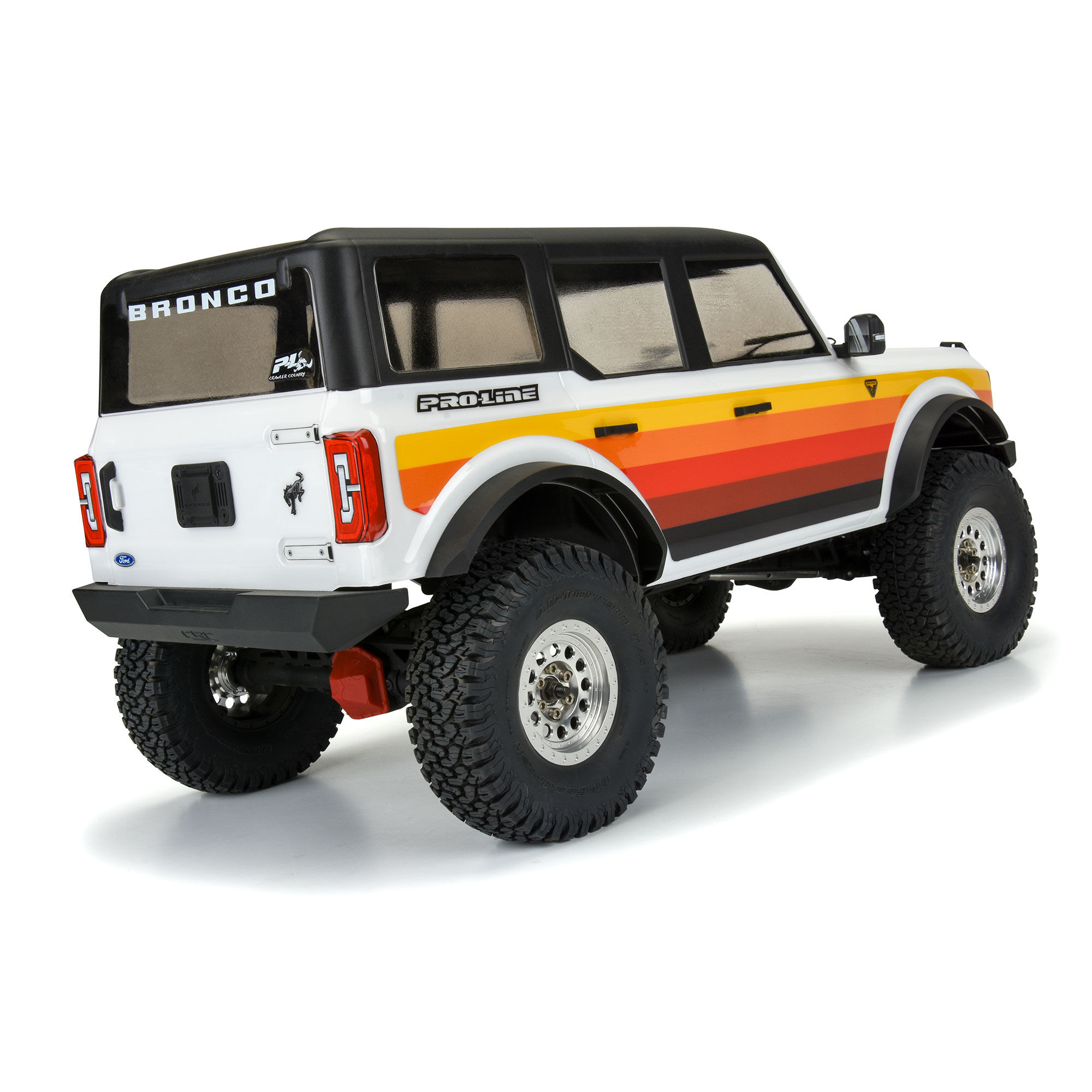 1/10 2021 Ford Bronco Clear Body Set 12.3" Wheelbase: Crawle-7