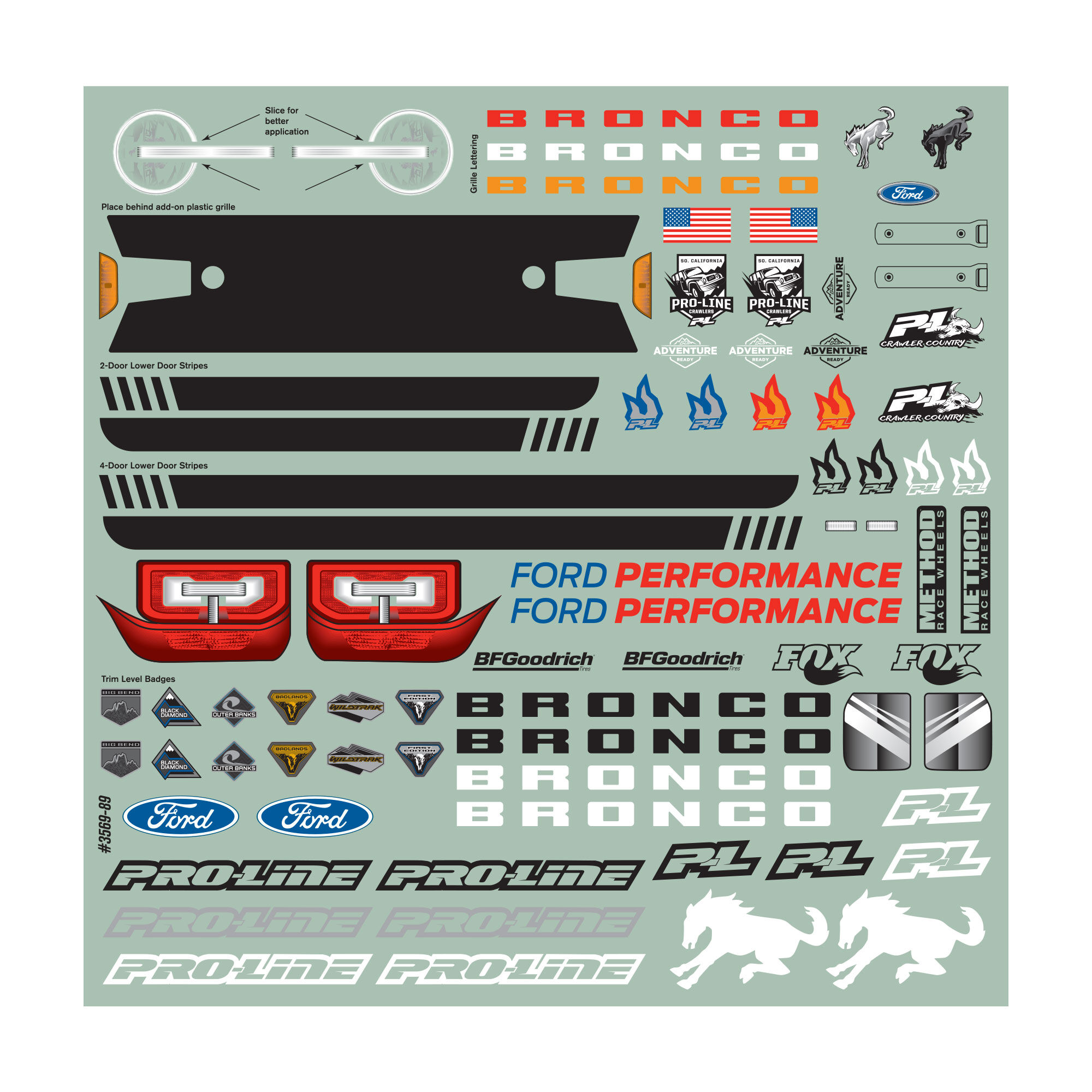 1/10 2021 Ford Bronco Clear Body Set 12.3" Wheelbase: Crawle-10