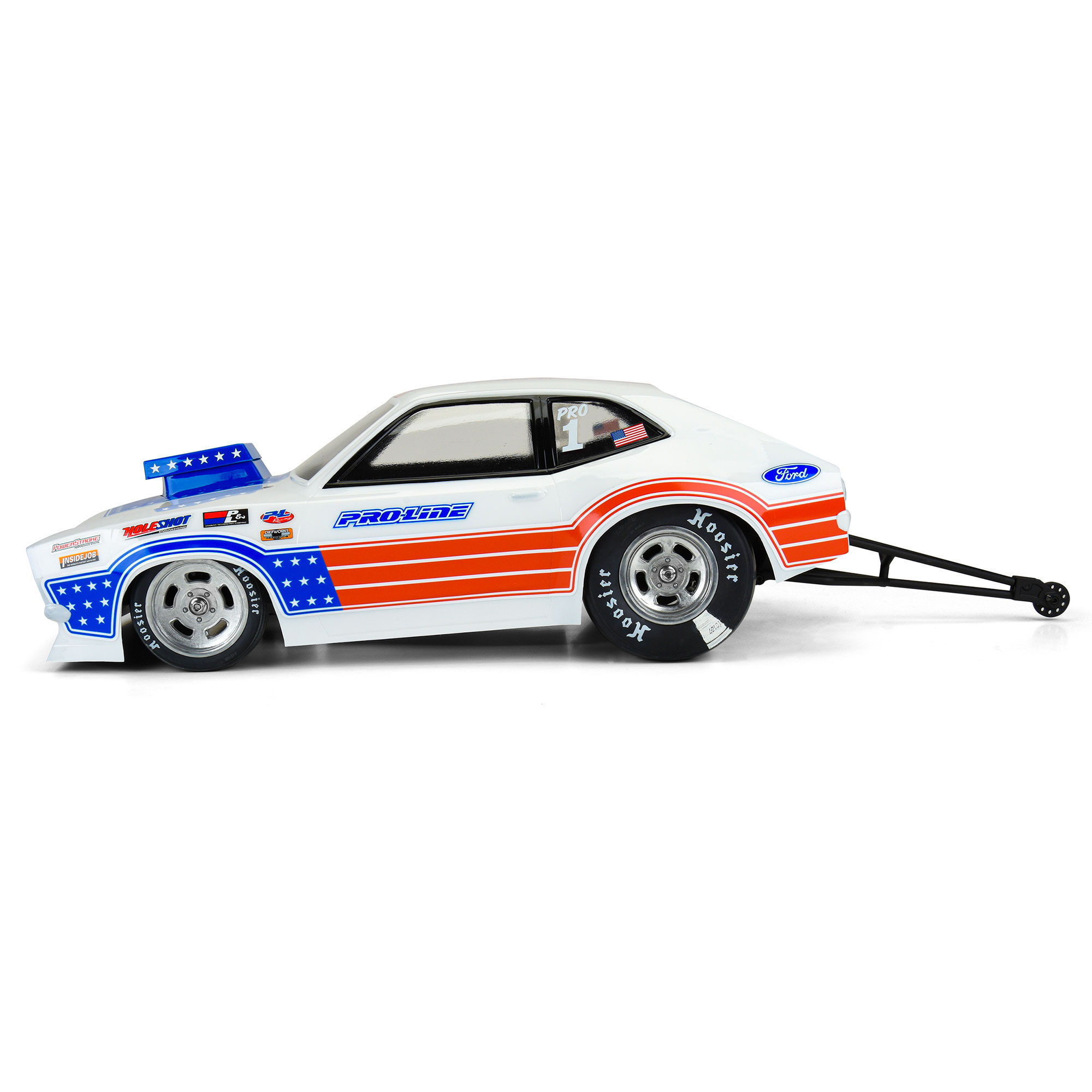 1/10 1972 Ford Pinto Clear Body (11.25" Wheelbase): Buggy Dr-5