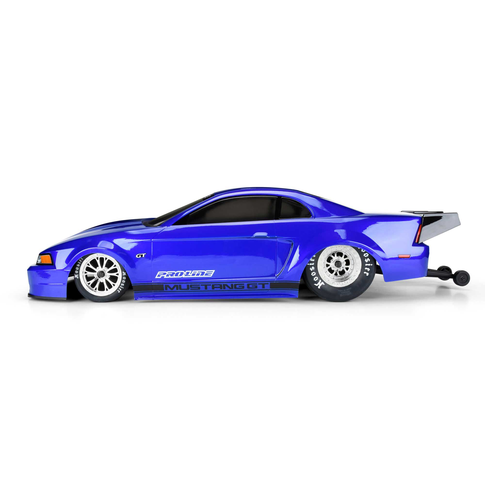 1/10 1999 Ford Mustang Clear Body: Drag Car-4