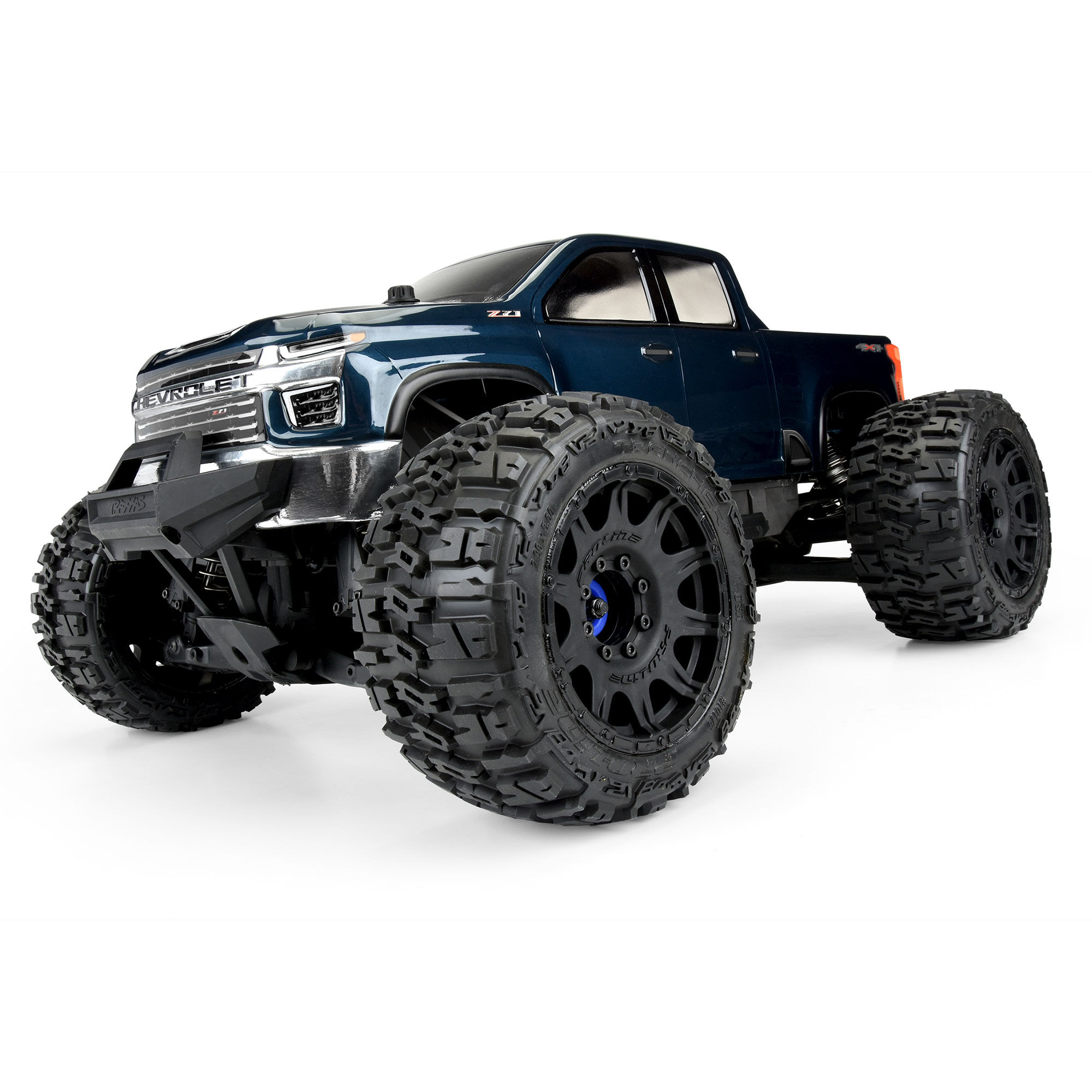 1/8 2021 Chevy Silverado 2500 HD Clear Body:  E-REVO 2.0 & M-6