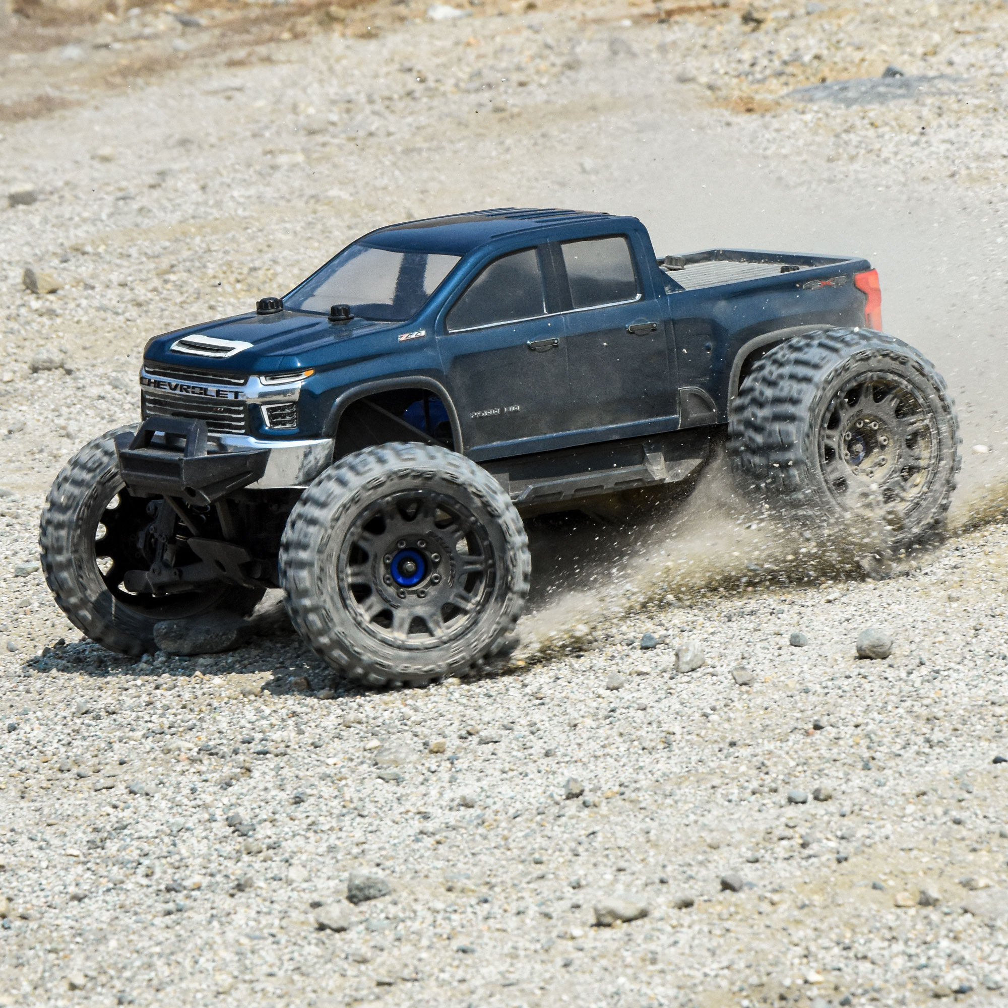 1/8 2021 Chevy Silverado 2500 HD Clear Body:  E-REVO 2.0 & M-10