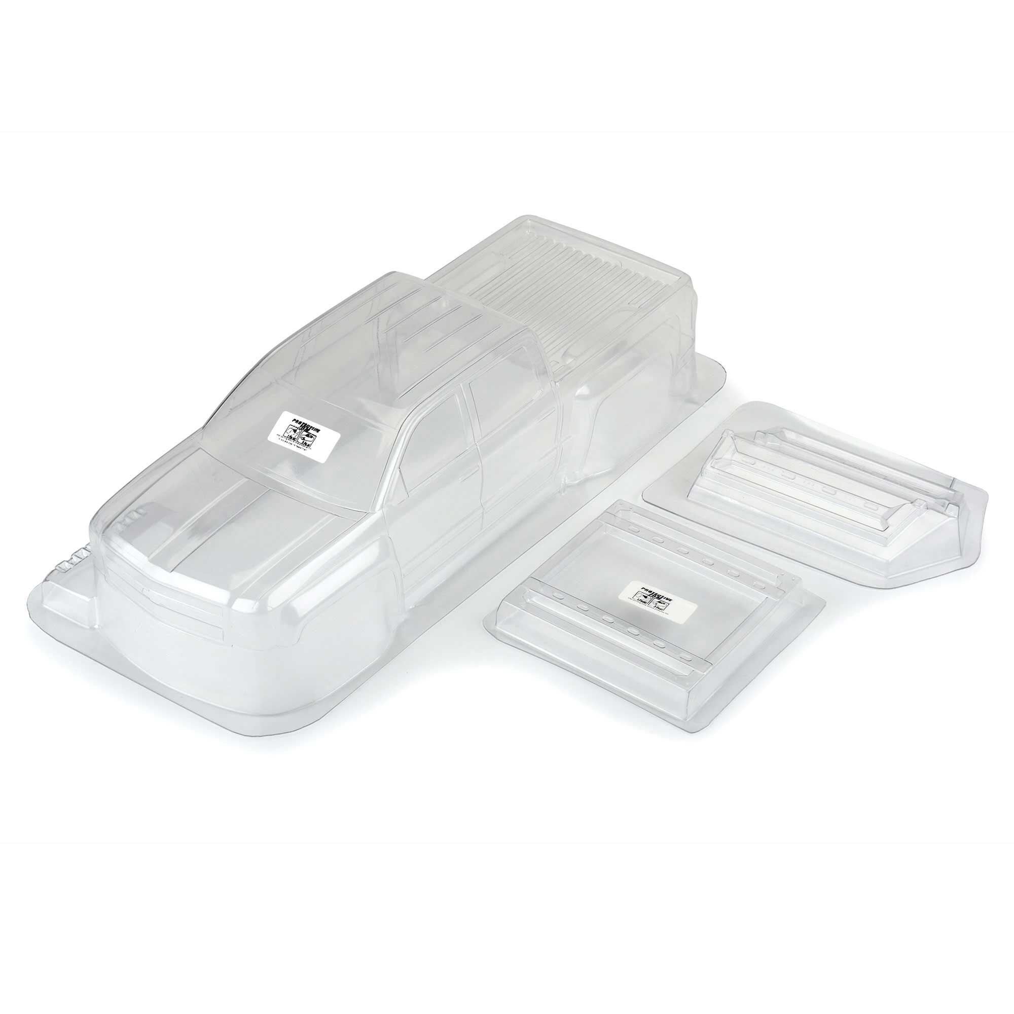 1/10 2015 Chevrolet Silverado Clear Body 13.9" WB-2