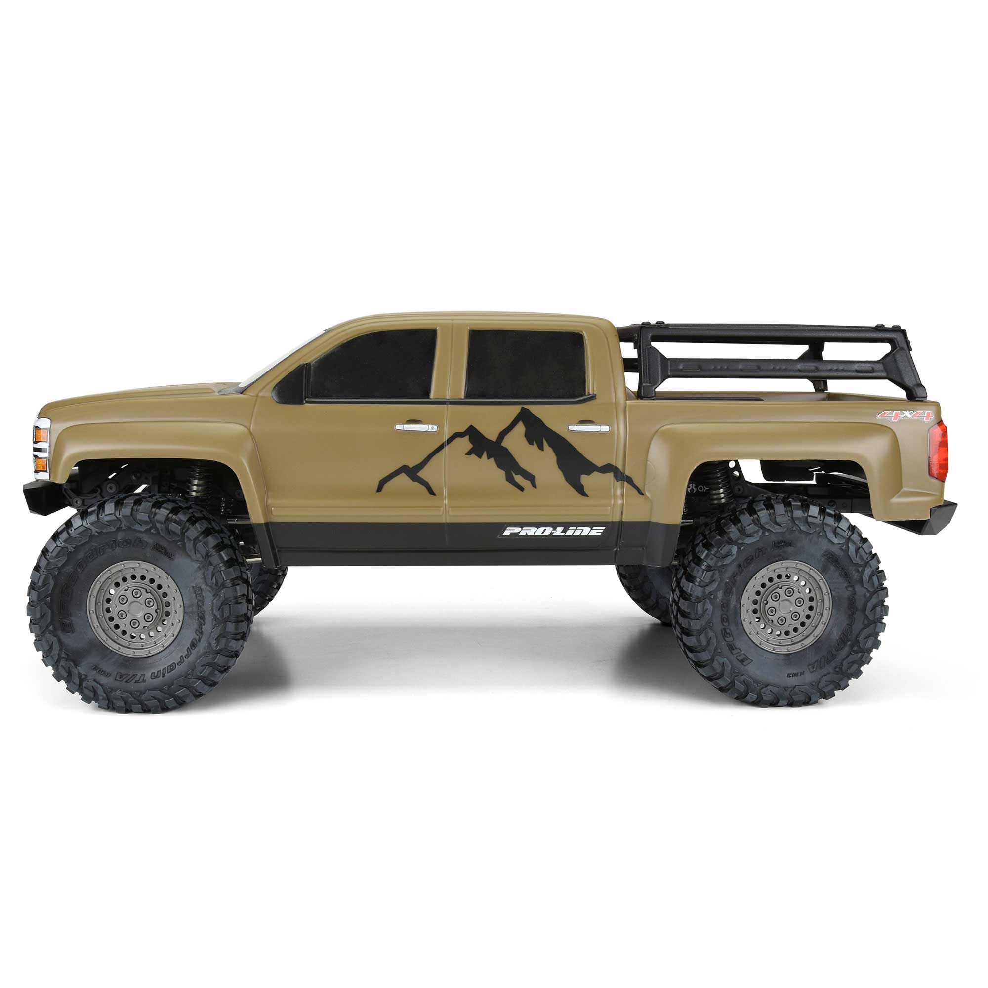1/10 2015 Chevrolet Silverado Clear Body 13.9" WB-5