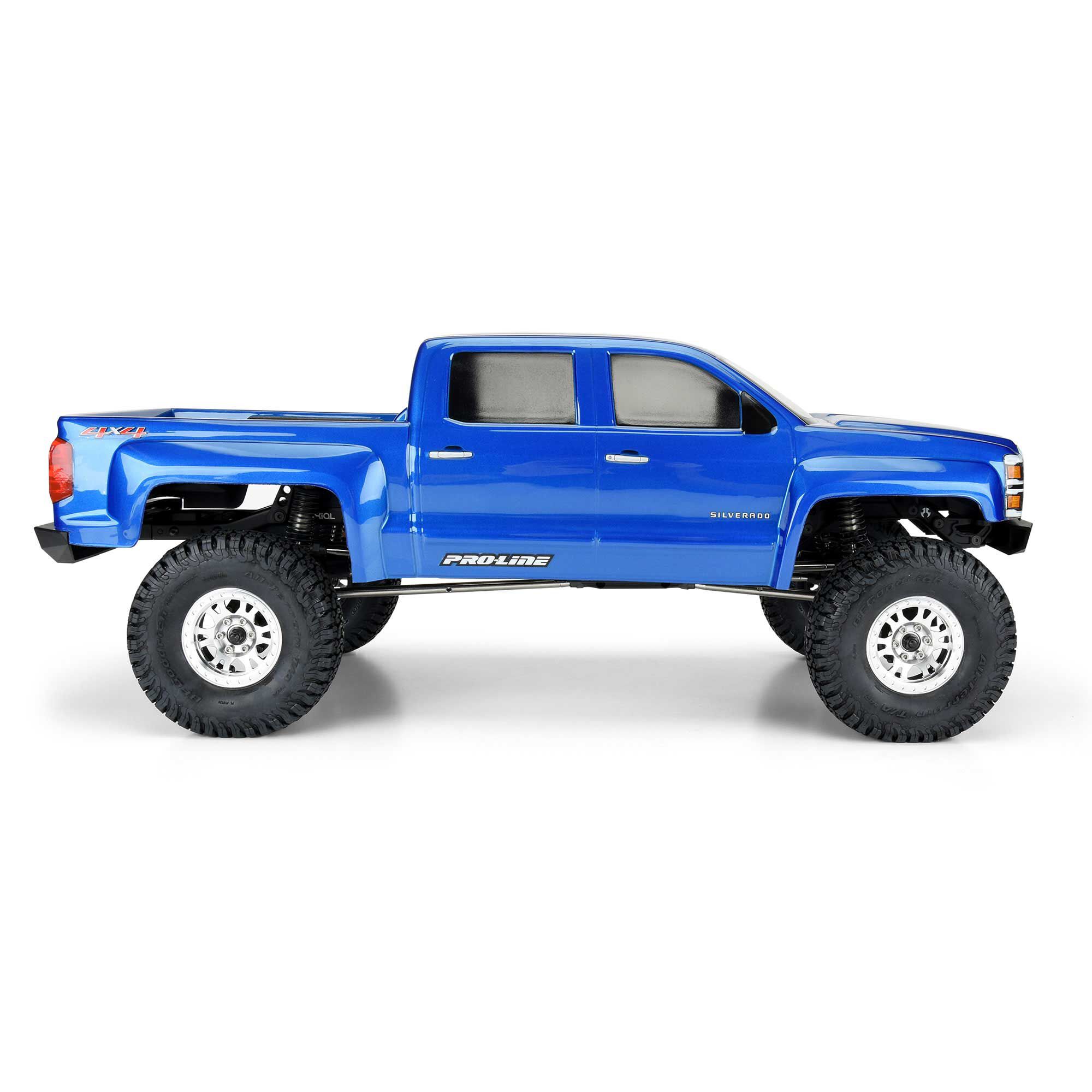1/10 2015 Chevrolet Silverado Clear Body 13.9" WB-7