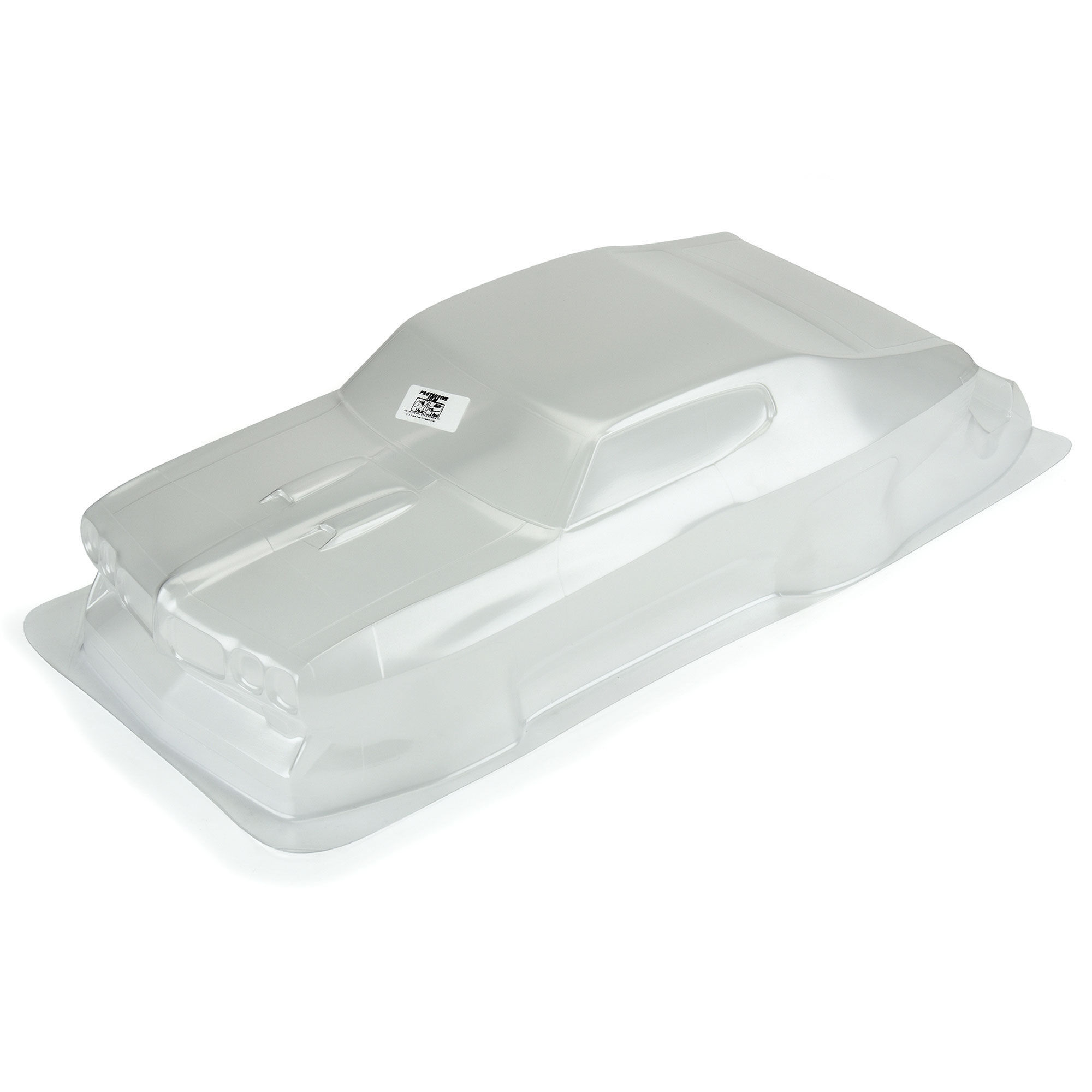1/10 1970 Pontiac GTO Judge Clear Body: Drag Car-2