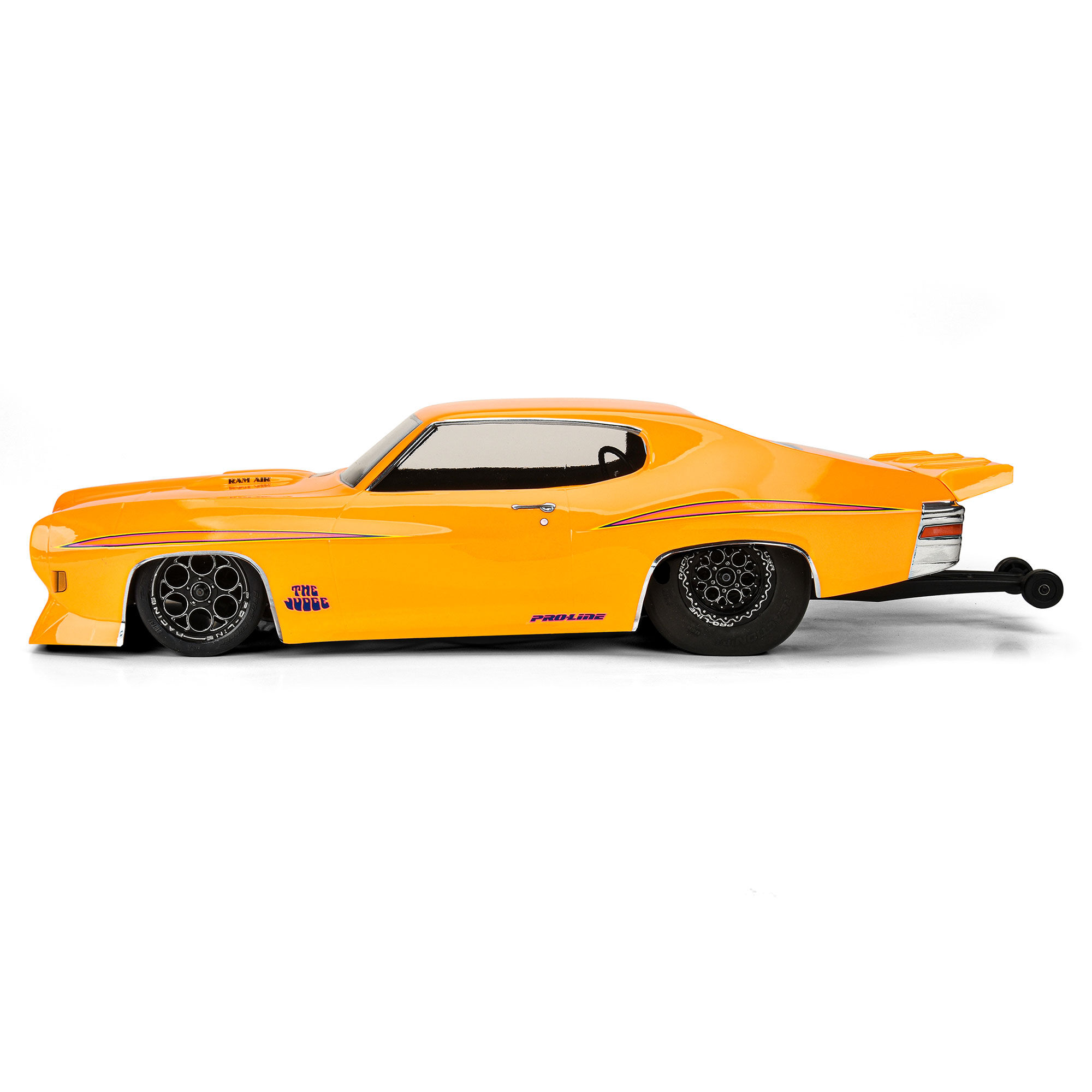 1/10 1970 Pontiac GTO Judge Clear Body: Drag Car-4