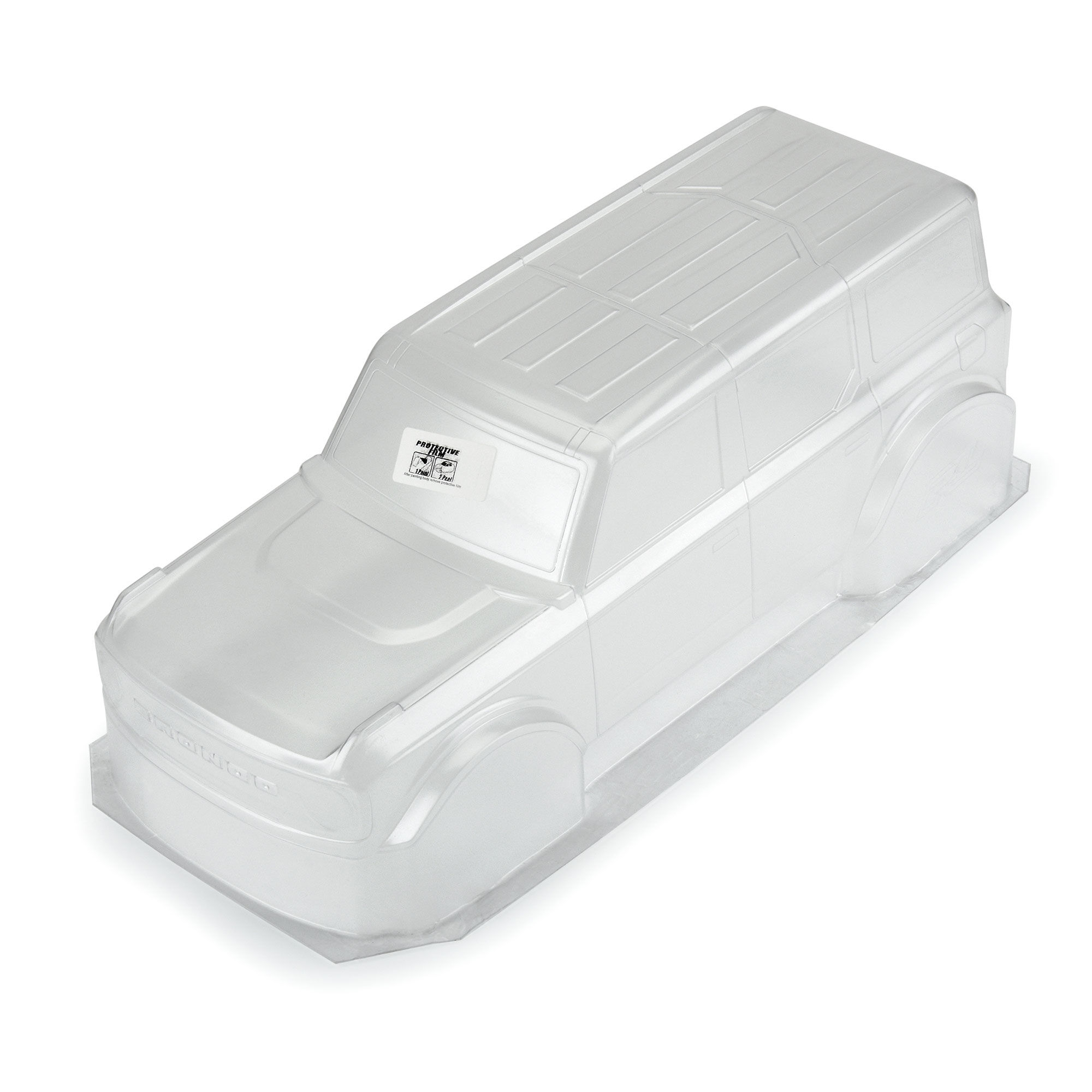 1/8 2021 Ford Bronco Clear Body: MAXX, E-REVO 2.0-2