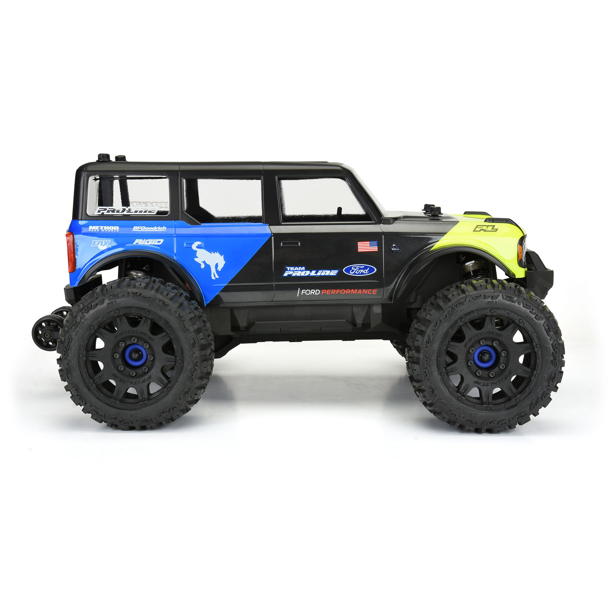 1/8 2021 Ford Bronco Clear Body: MAXX, E-REVO 2.0-4