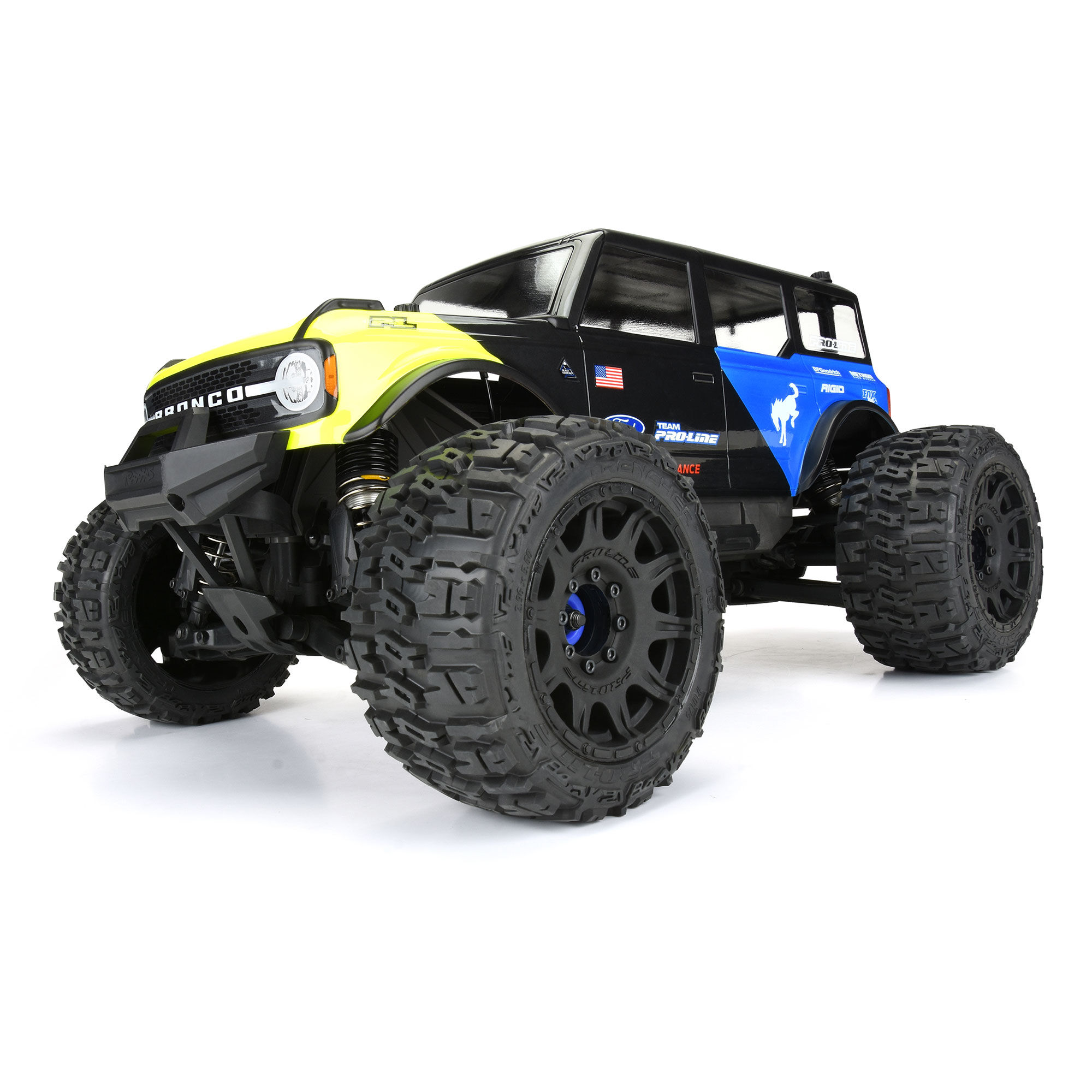 1/8 2021 Ford Bronco Clear Body: MAXX, E-REVO 2.0-6