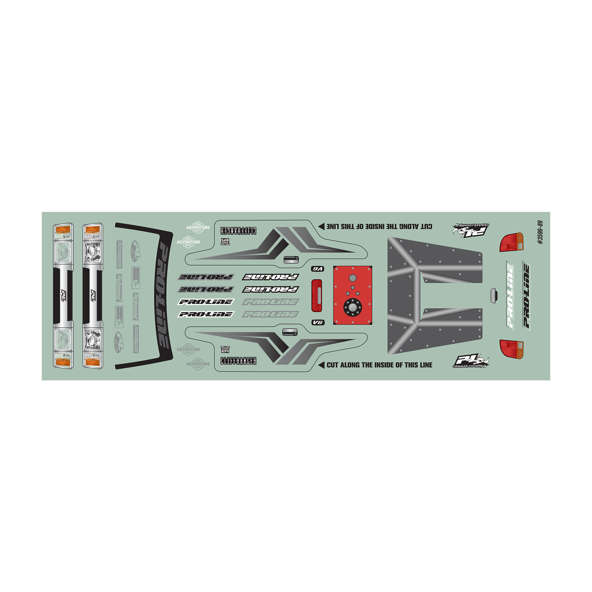 1/24 Cliffhanger High Performance Clear Body: SCX24-7
