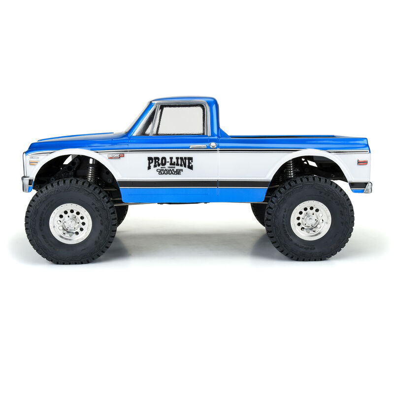 1/10 1972 Chevy K-10 Clear Body 12.3" Wheelbase Crawlers-4