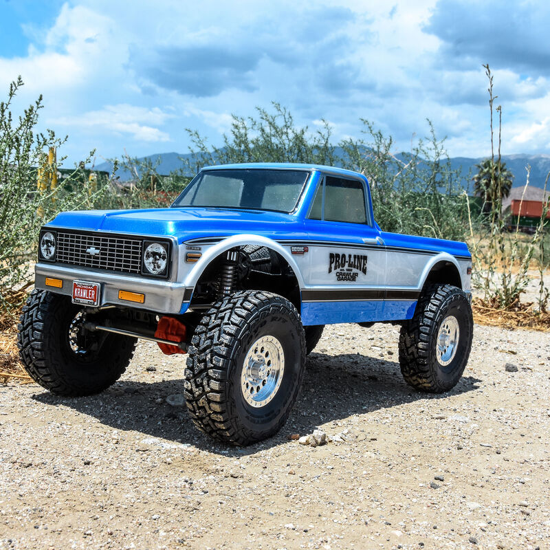 1/10 1972 Chevy K-10 Clear Body 12.3" Wheelbase Crawlers-7