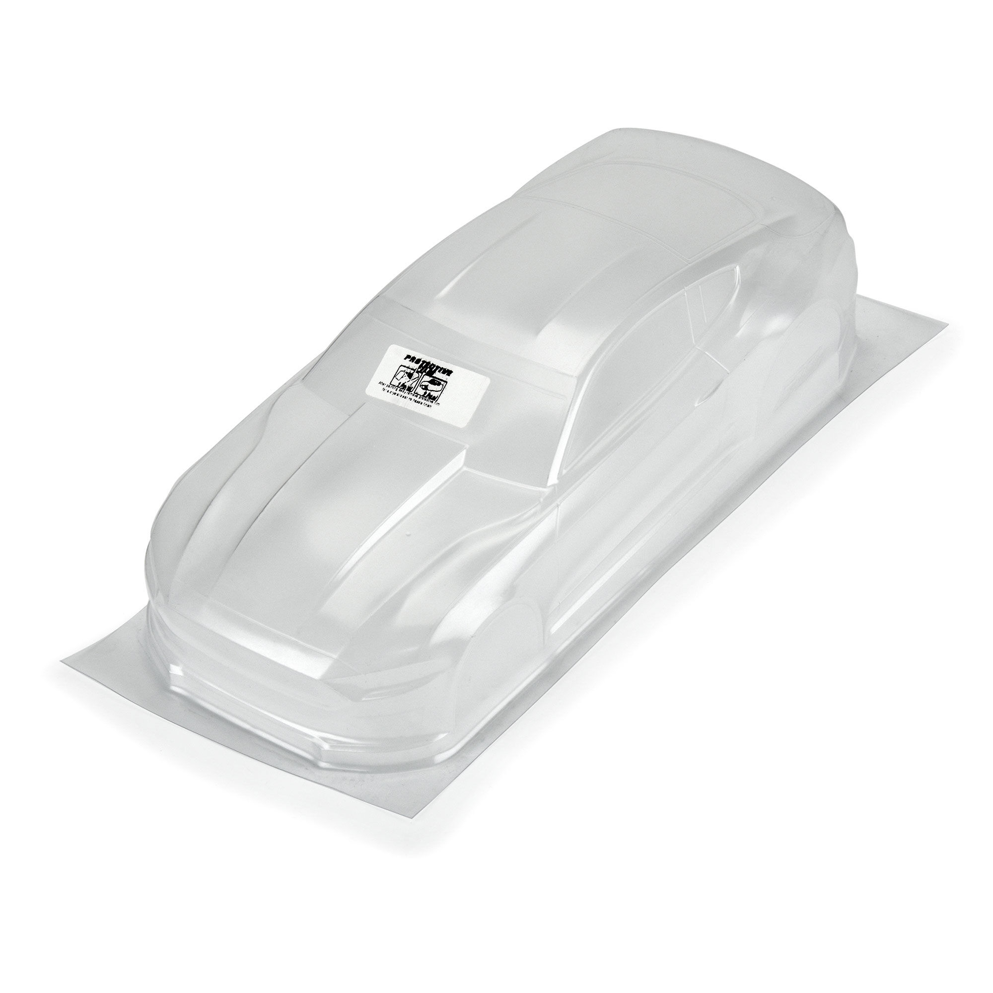1/16 2021 Ford Mustang Cobra Jet Clear Body: Losi Mini Drag-2