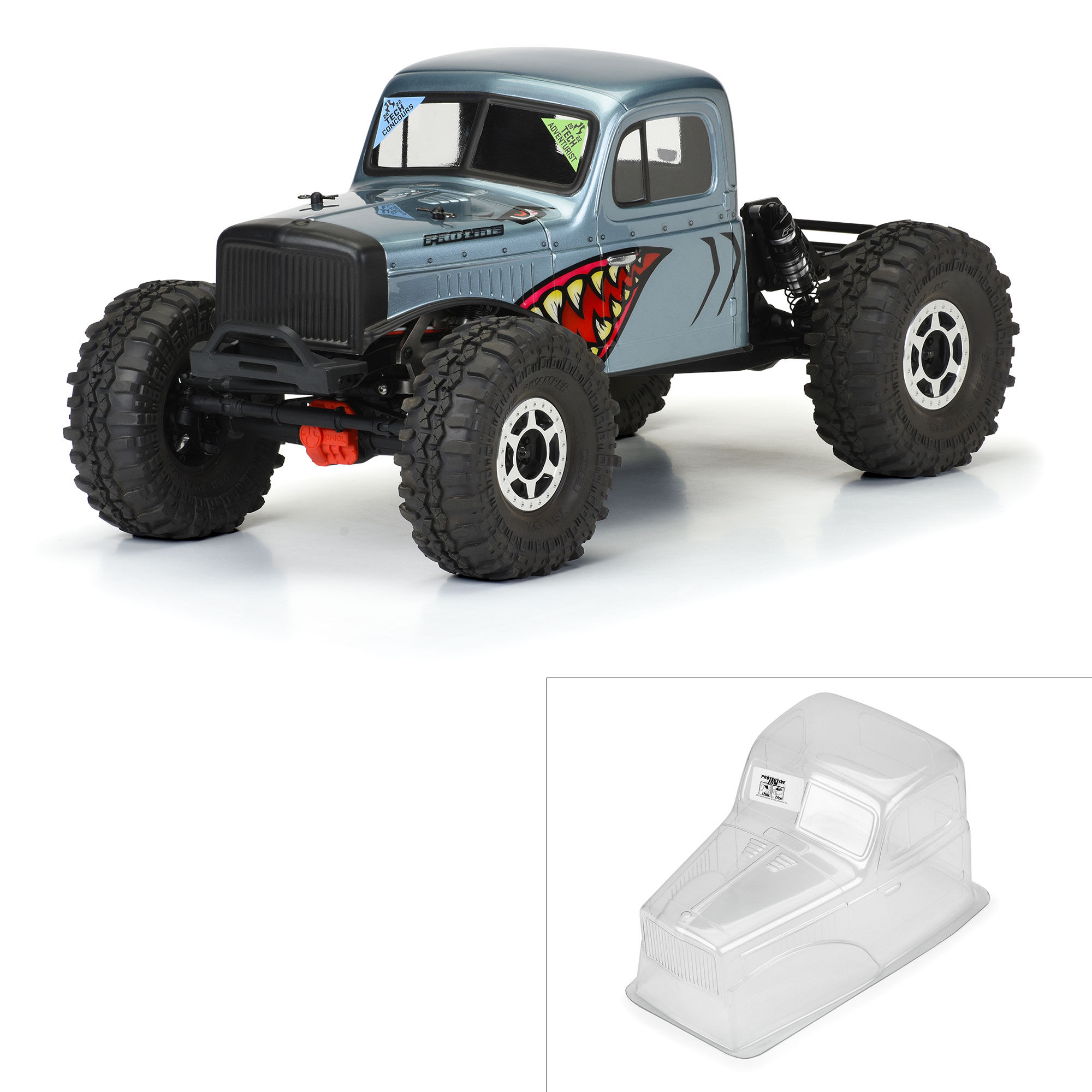 110-comp-wagon-cab-only-clear-body-123-313mm-weelbase-c