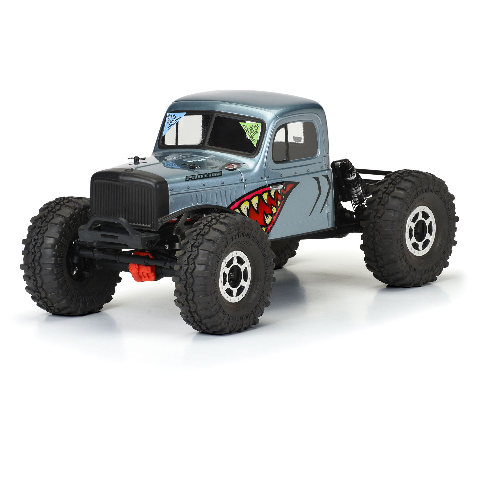 1/10 Comp Wagon Cab-Only Clear Body 12.3" (313mm) Weelbase C-3