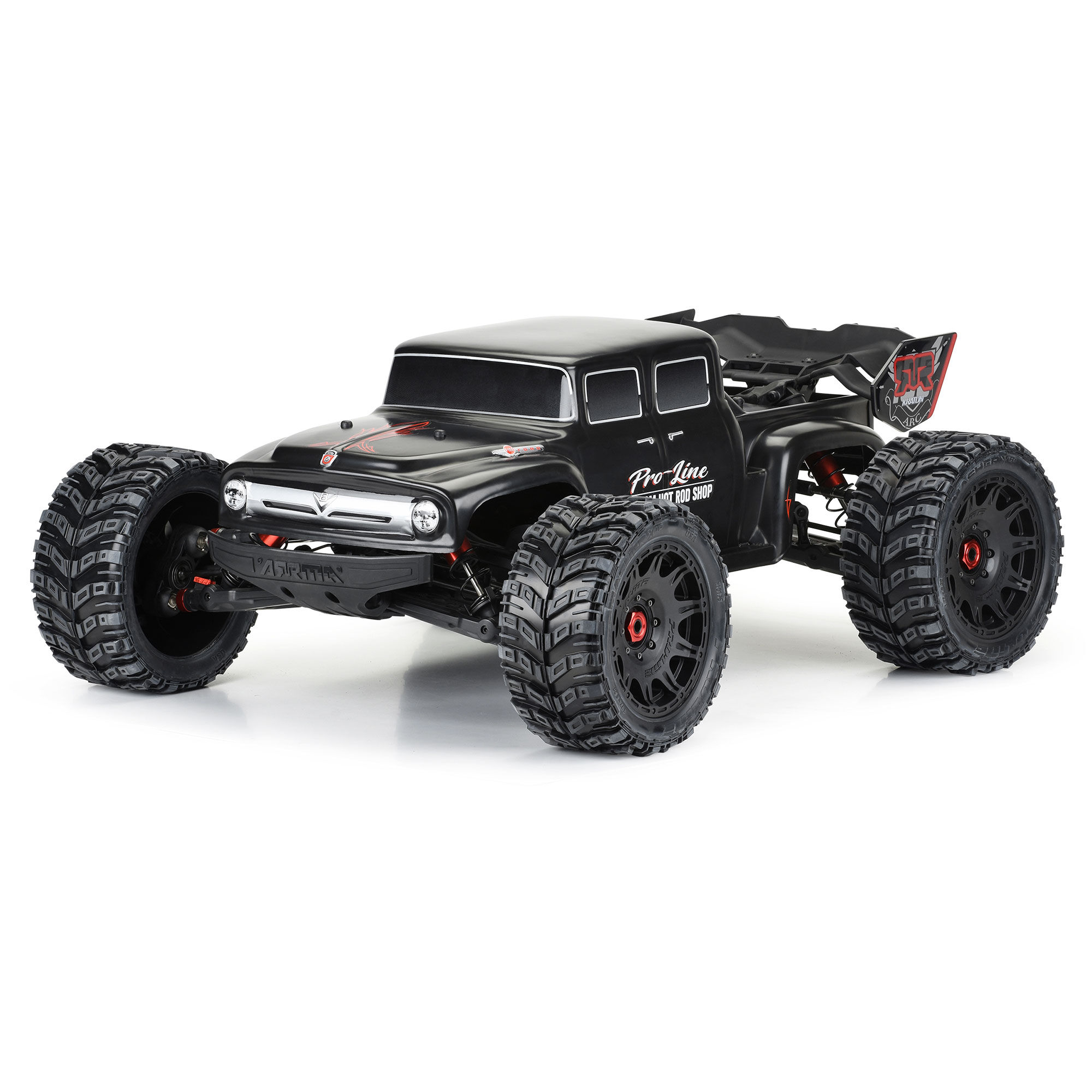 1/5 Pre-Cut Ford F-100 Bash Armor Black Body: Kraton 8S-4