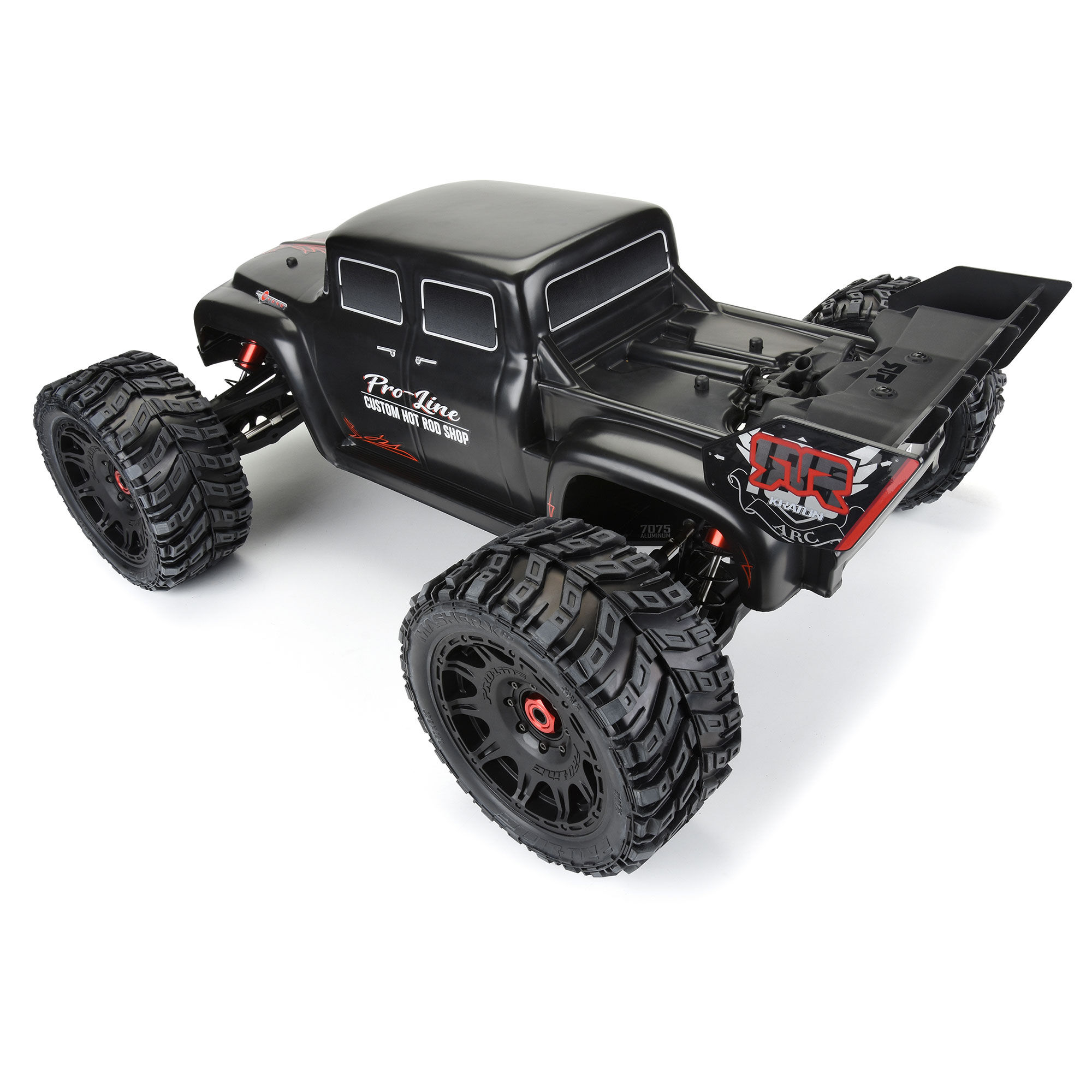 1/5 Pre-Cut Ford F-100 Bash Armor Black Body: Kraton 8S-6