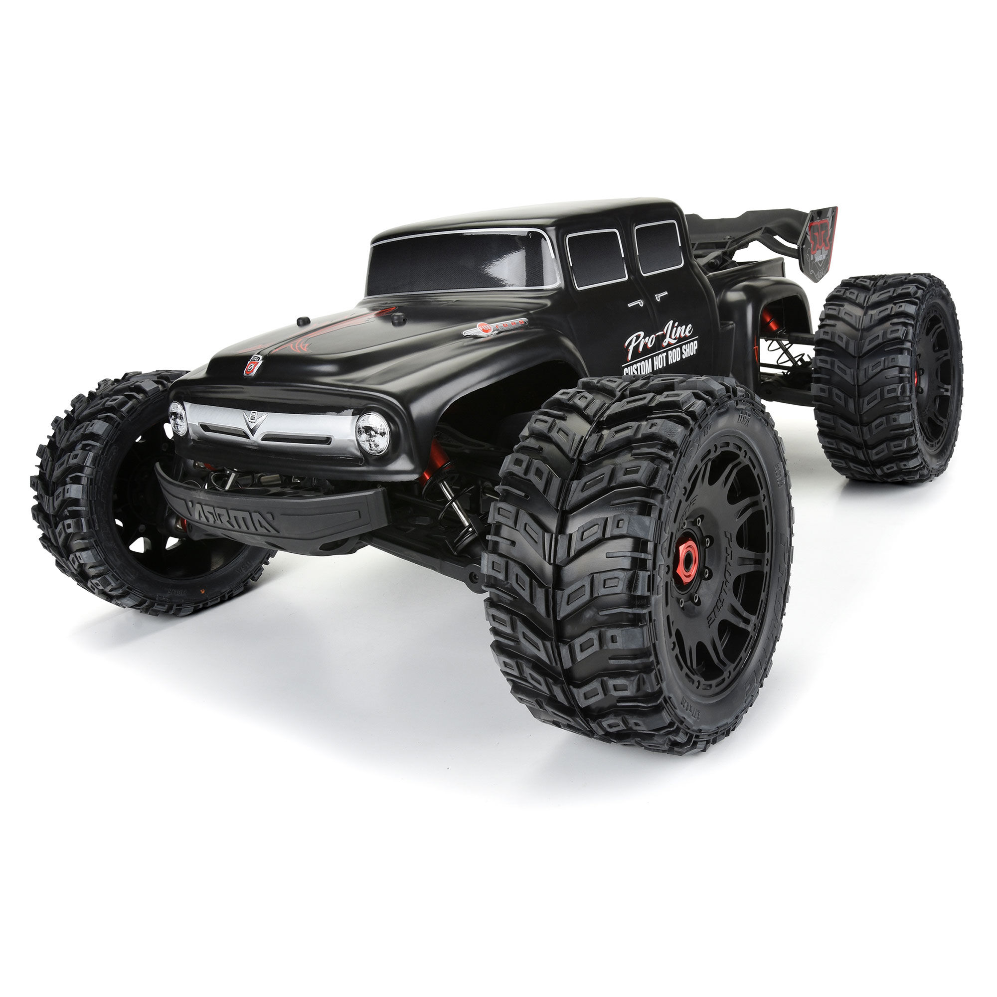 1/5 Pre-Cut Ford F-100 Bash Armor Black Body: Kraton 8S-7