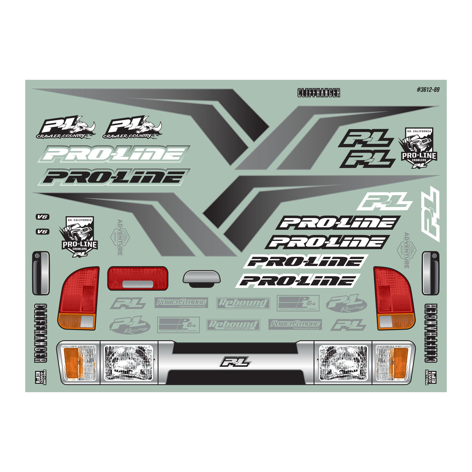 1/6 Cliffhanger High Performance Clear Body: SCX6-8