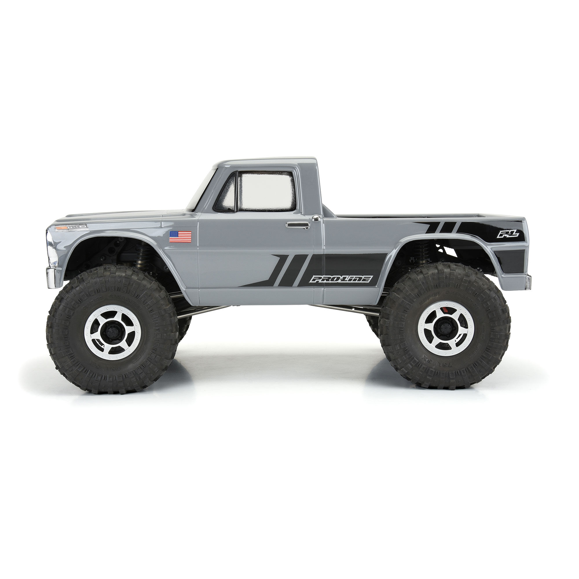 1/10 1967 Ford F-100 Clear Body 12.3" (313mm) Wheelbase Craw-4
