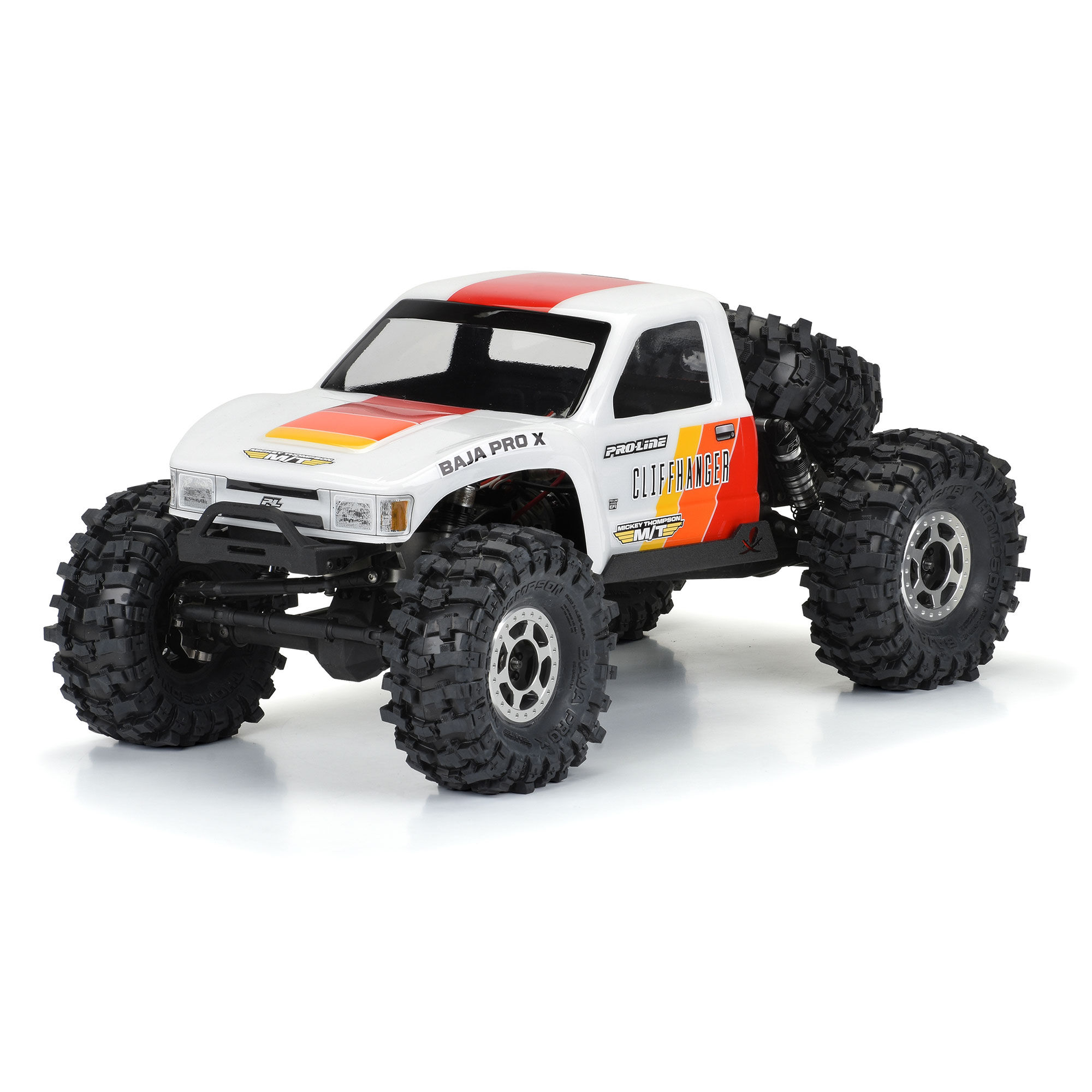 1/10 Cliffhanger HP Cab-Only Clear Body 12.3" (313mm) WB Cra-3