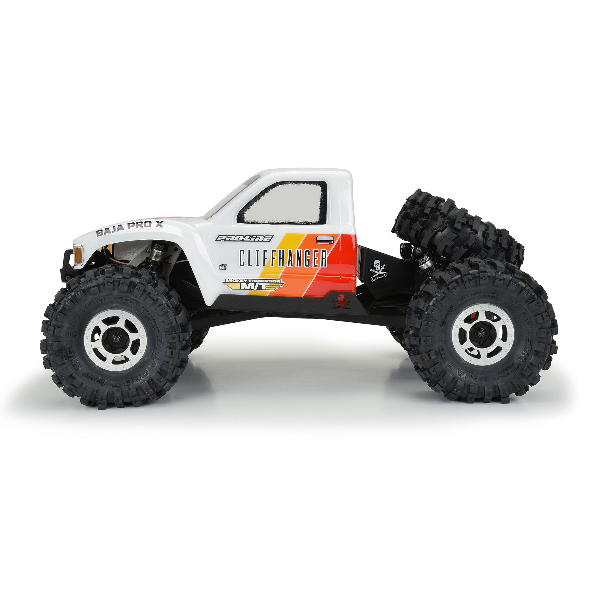 1/10 Cliffhanger HP Cab-Only Clear Body 12.3" (313mm) WB Cra-4