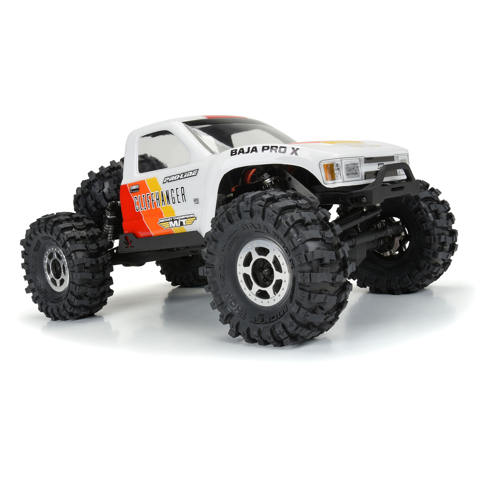 1/10 Cliffhanger HP Cab-Only Clear Body 12.3" (313mm) WB Cra-6