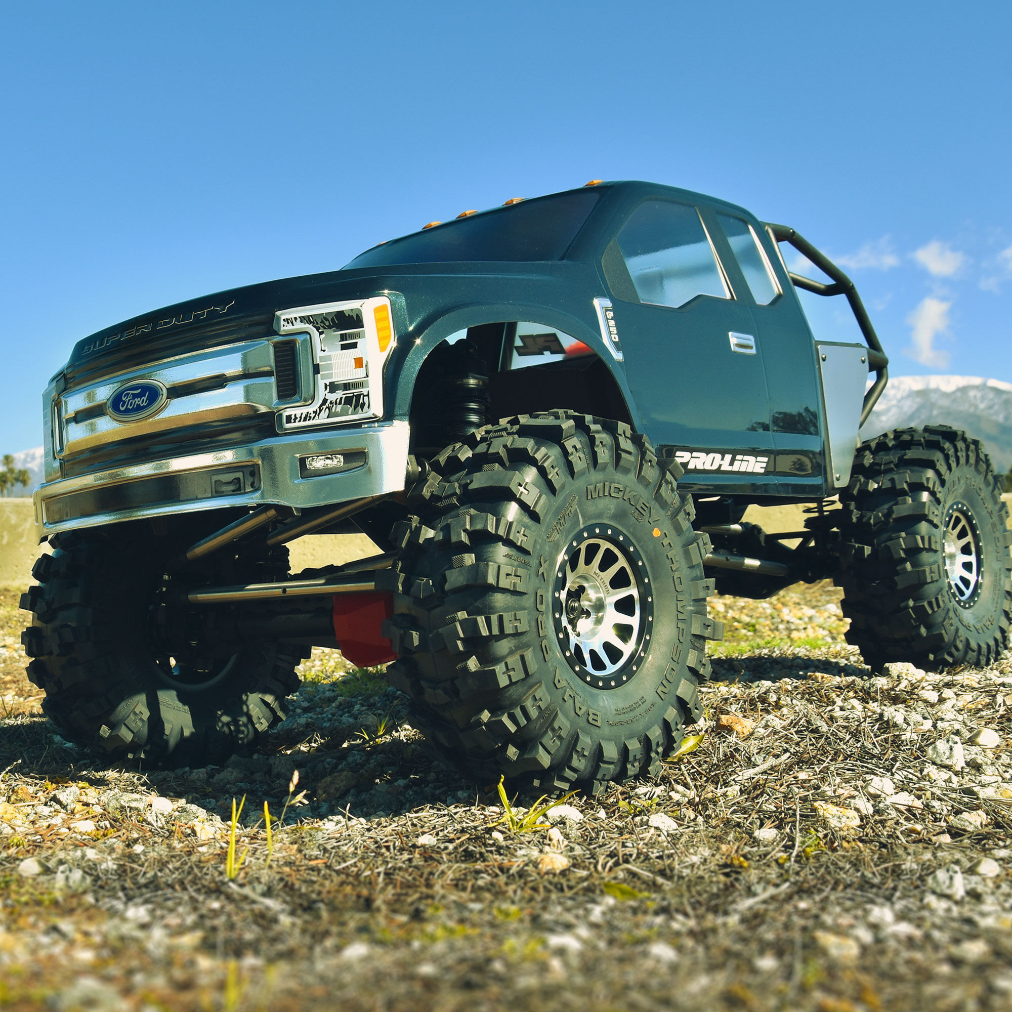 1/6 2017 Ford F-250 Super Duty Cab-Only Clear Body: SCX6-7