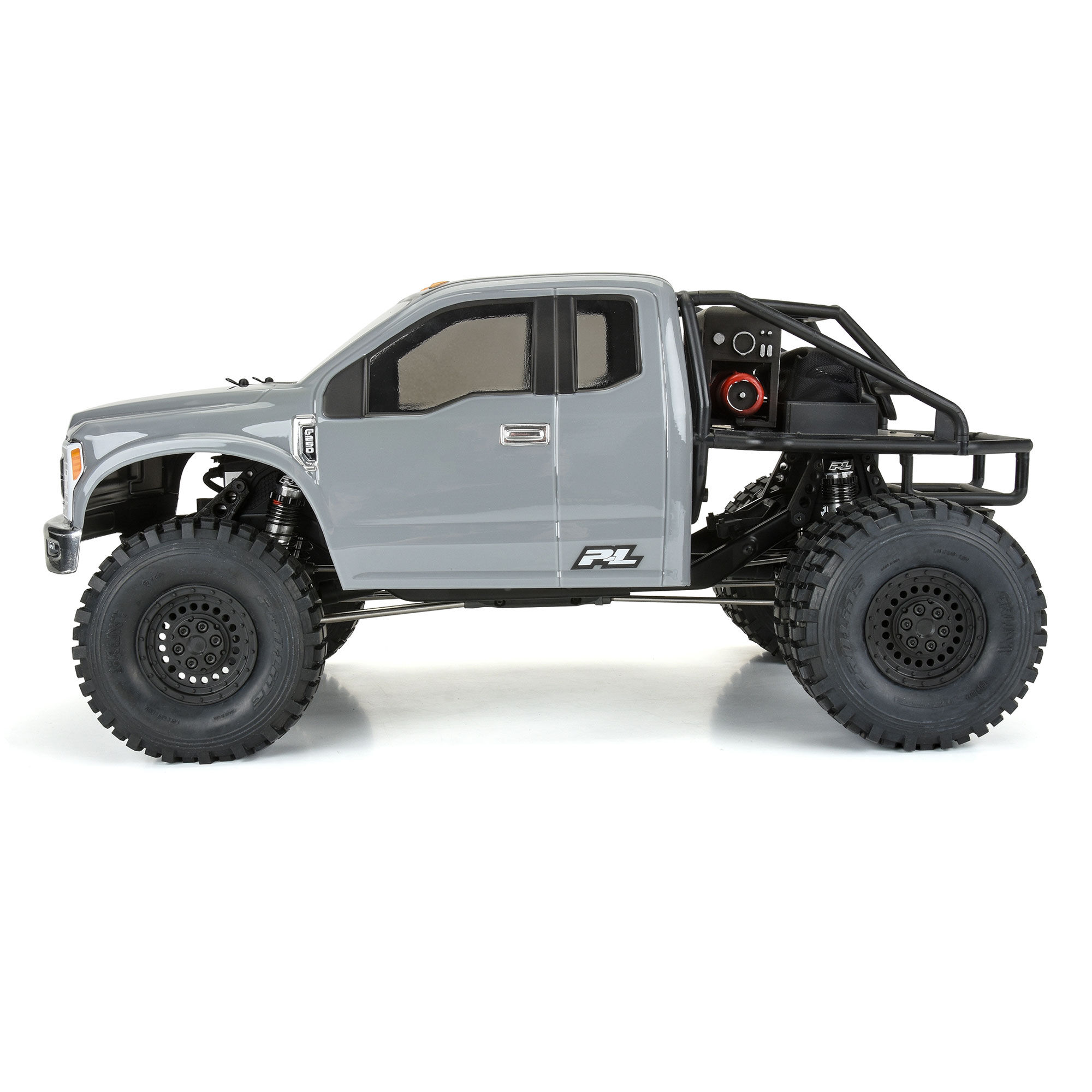 1/10 2017 Ford F-250 Super Duty Cab-Only Clear Body 12.3" WB-4