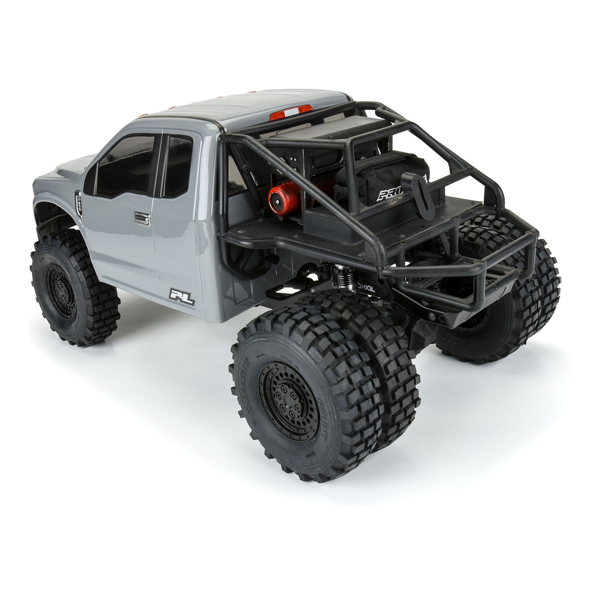 1/10 2017 Ford F-250 Super Duty Cab-Only Clear Body 12.3" WB-5