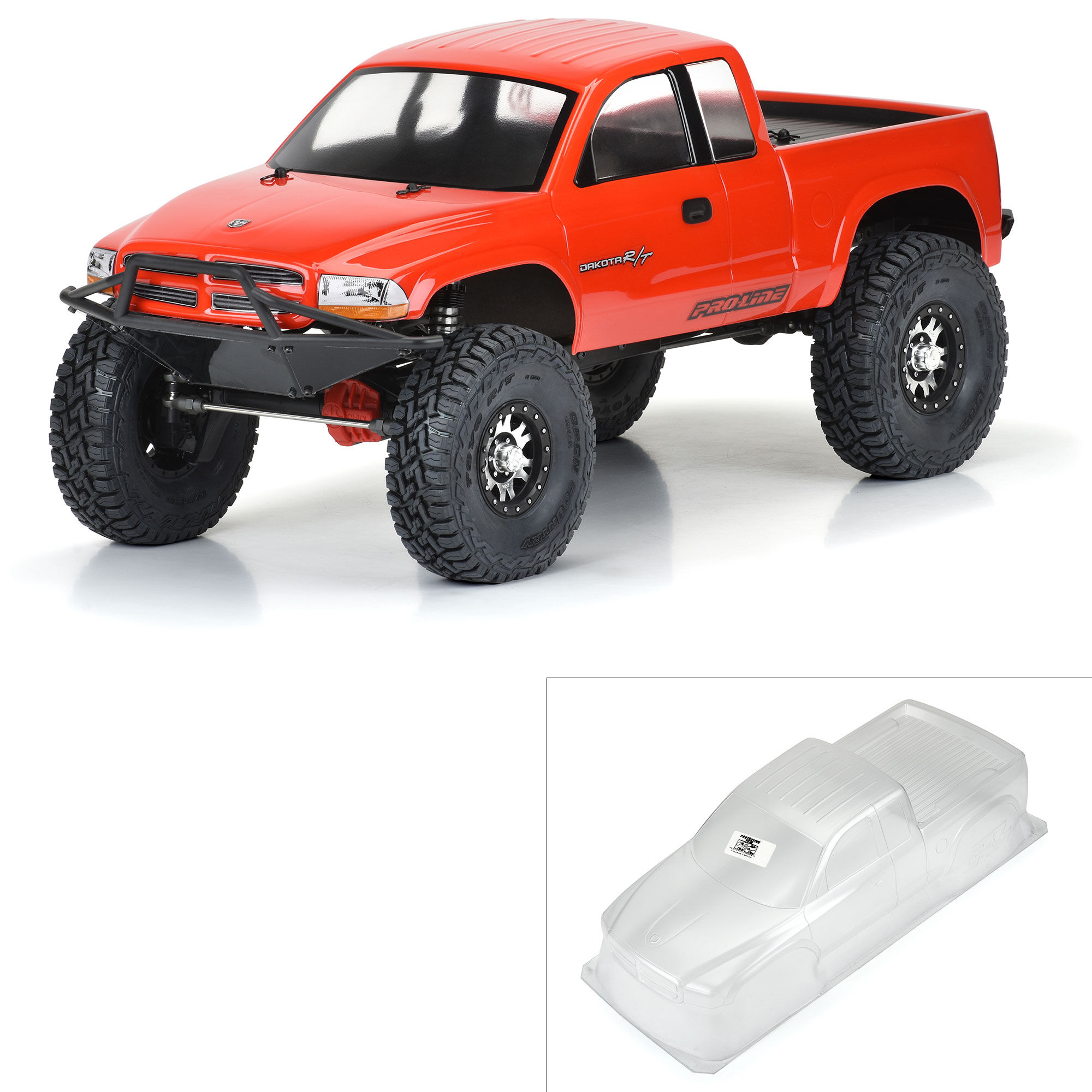1997 Dodge Dakota Clear Body for 12.3