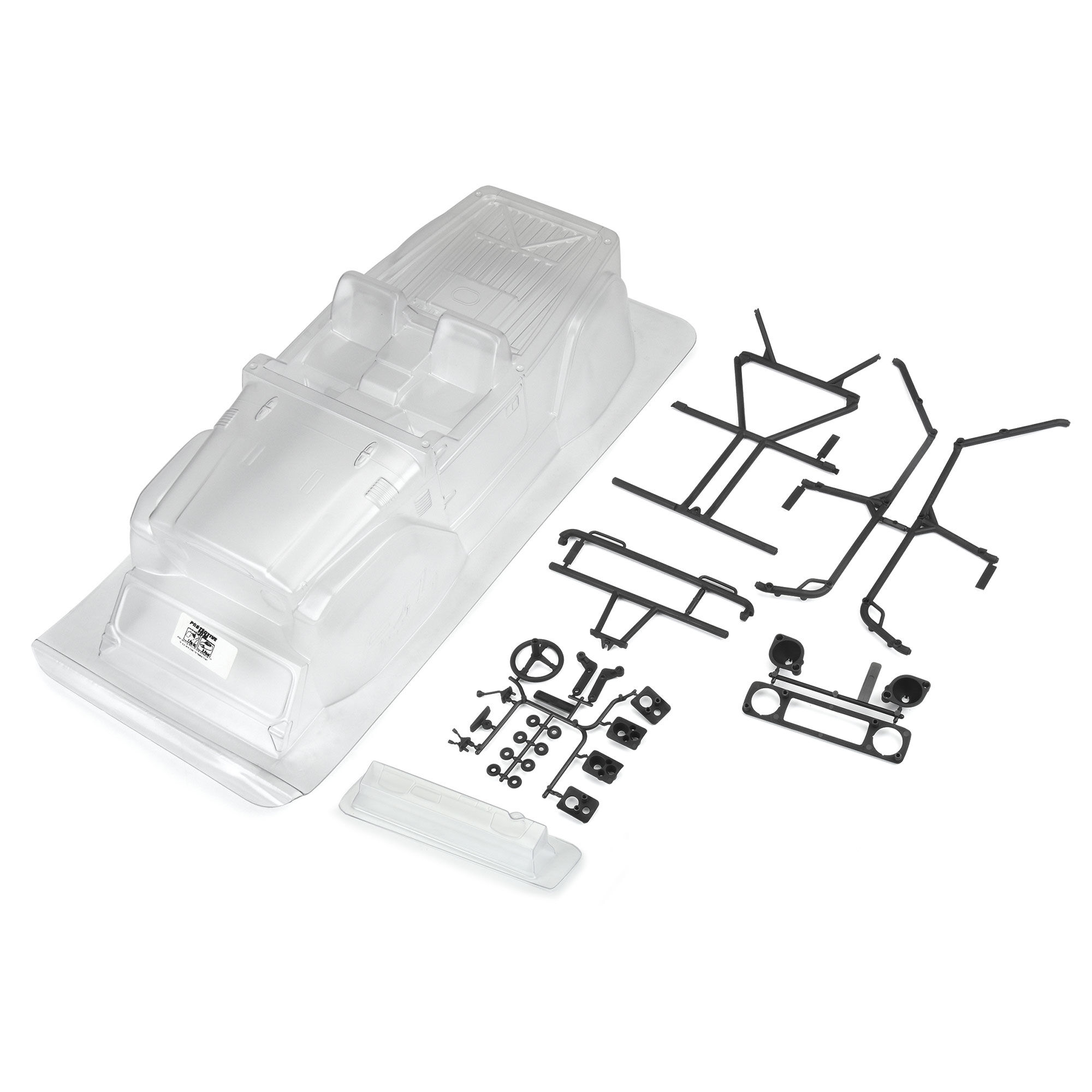 1/10 1979 Toyota Land Cruiser FJ40 Clear Body/Cage 12.3" WB-2