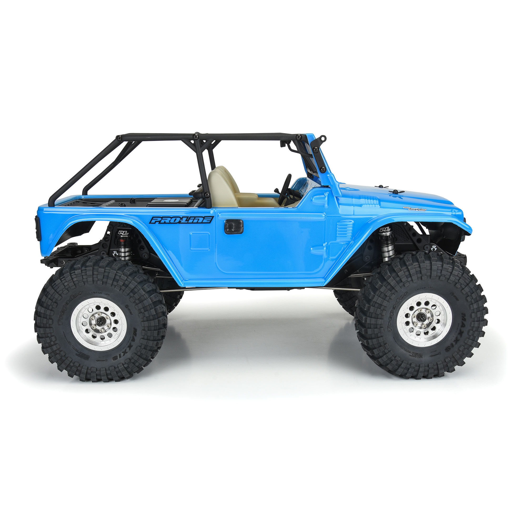 1/10 1979 Toyota Land Cruiser FJ40 Clear Body/Cage 12.3" WB-4