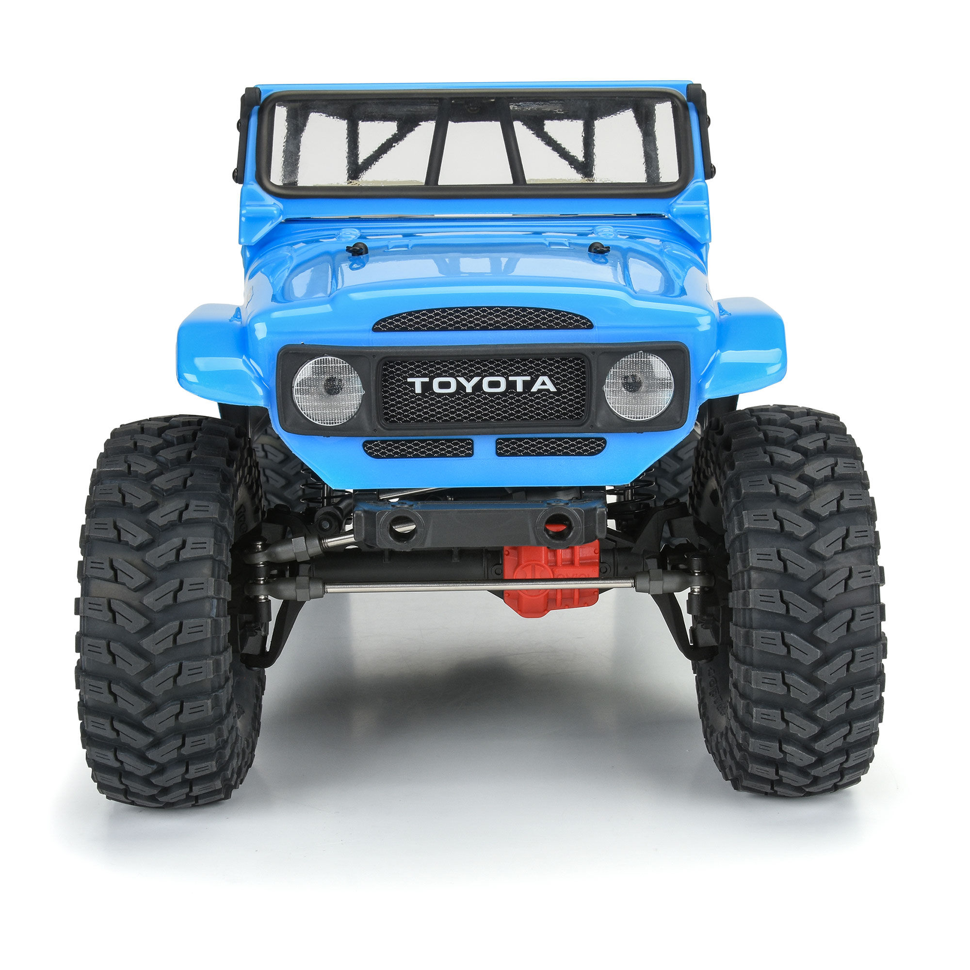 1/10 1979 Toyota Land Cruiser FJ40 Clear Body/Cage 12.3" WB-7