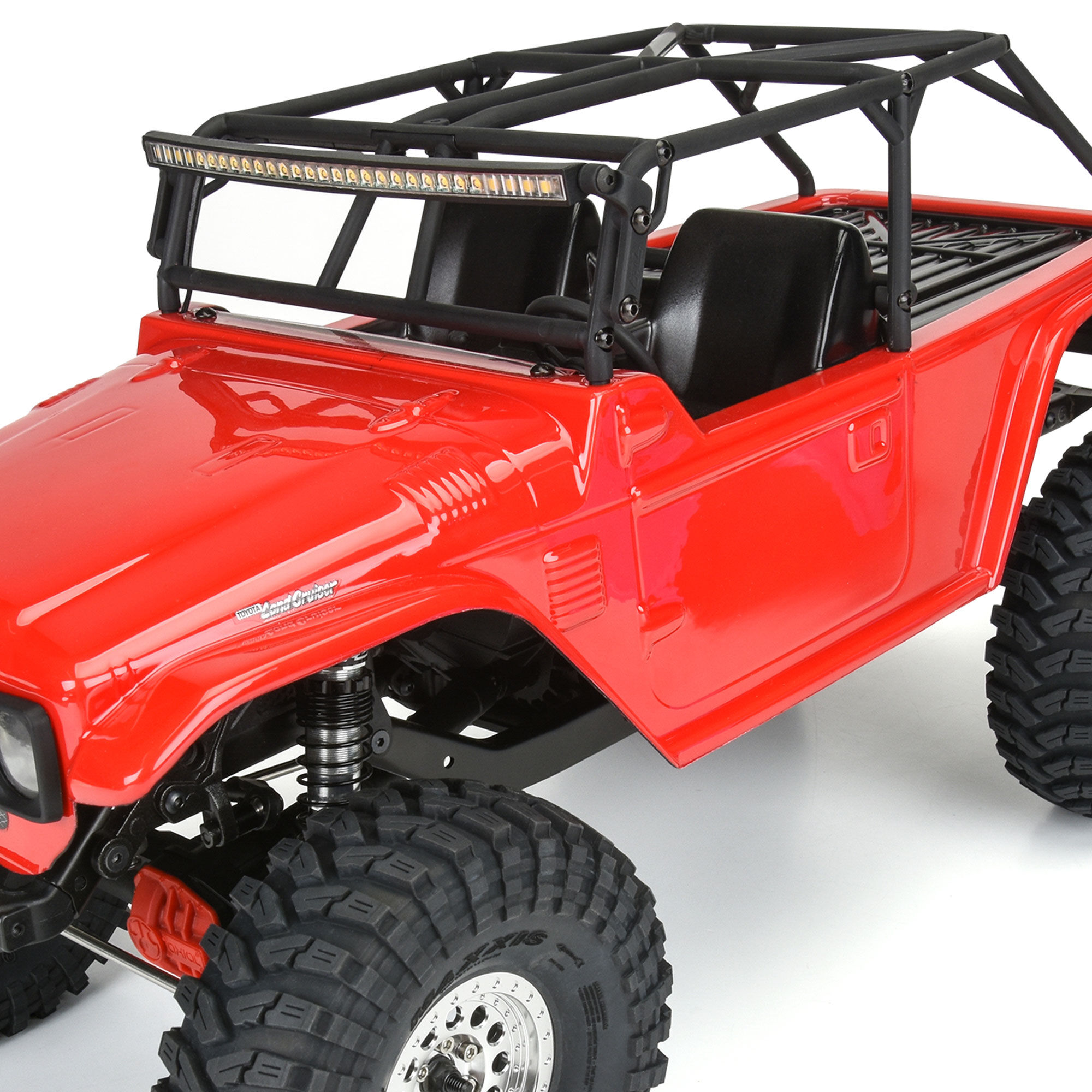 1/10 1979 Toyota Land Cruiser FJ40 Clear Body/Cage 12.3" WB-9