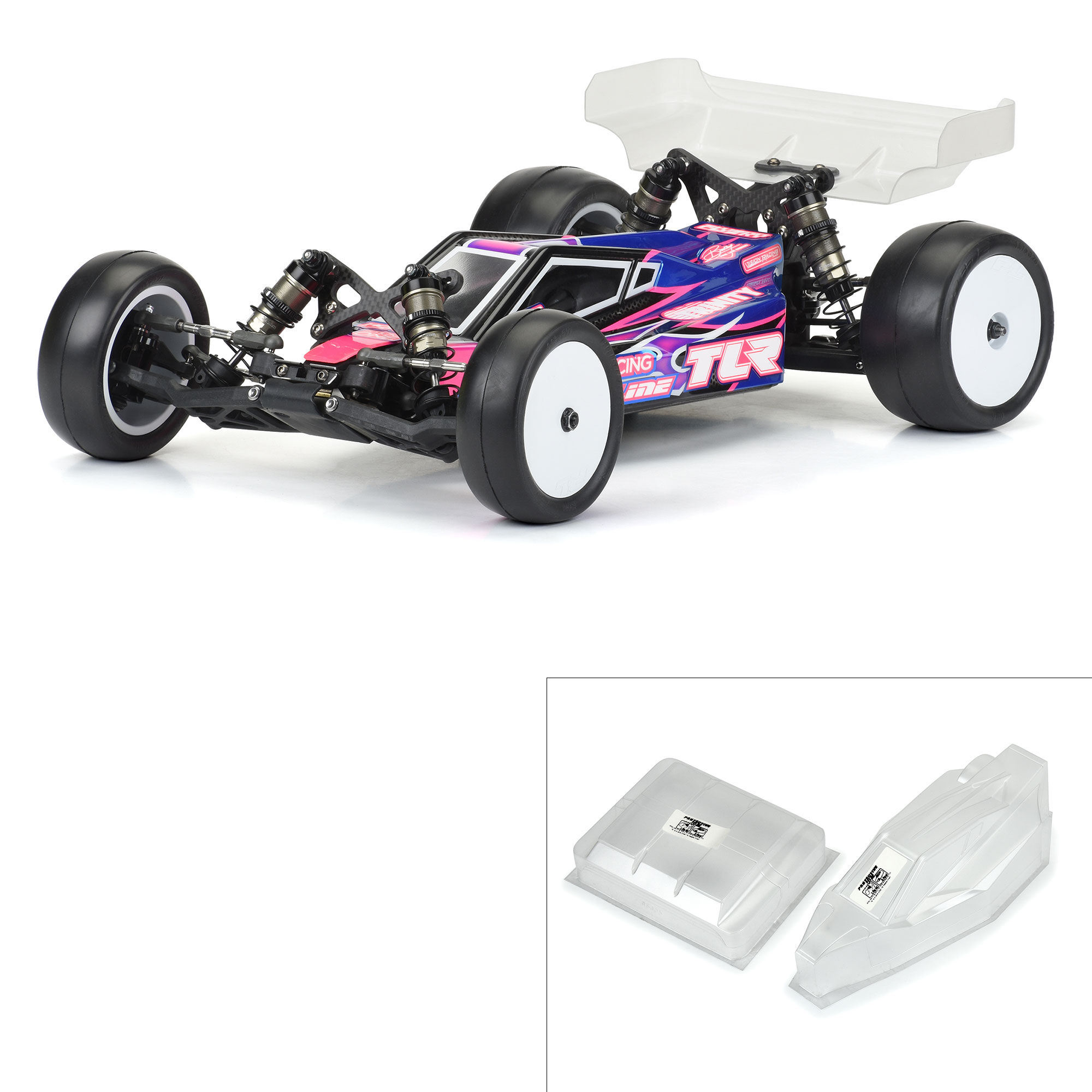 Sector Light Weight Clear Body for TLR 22 5.0