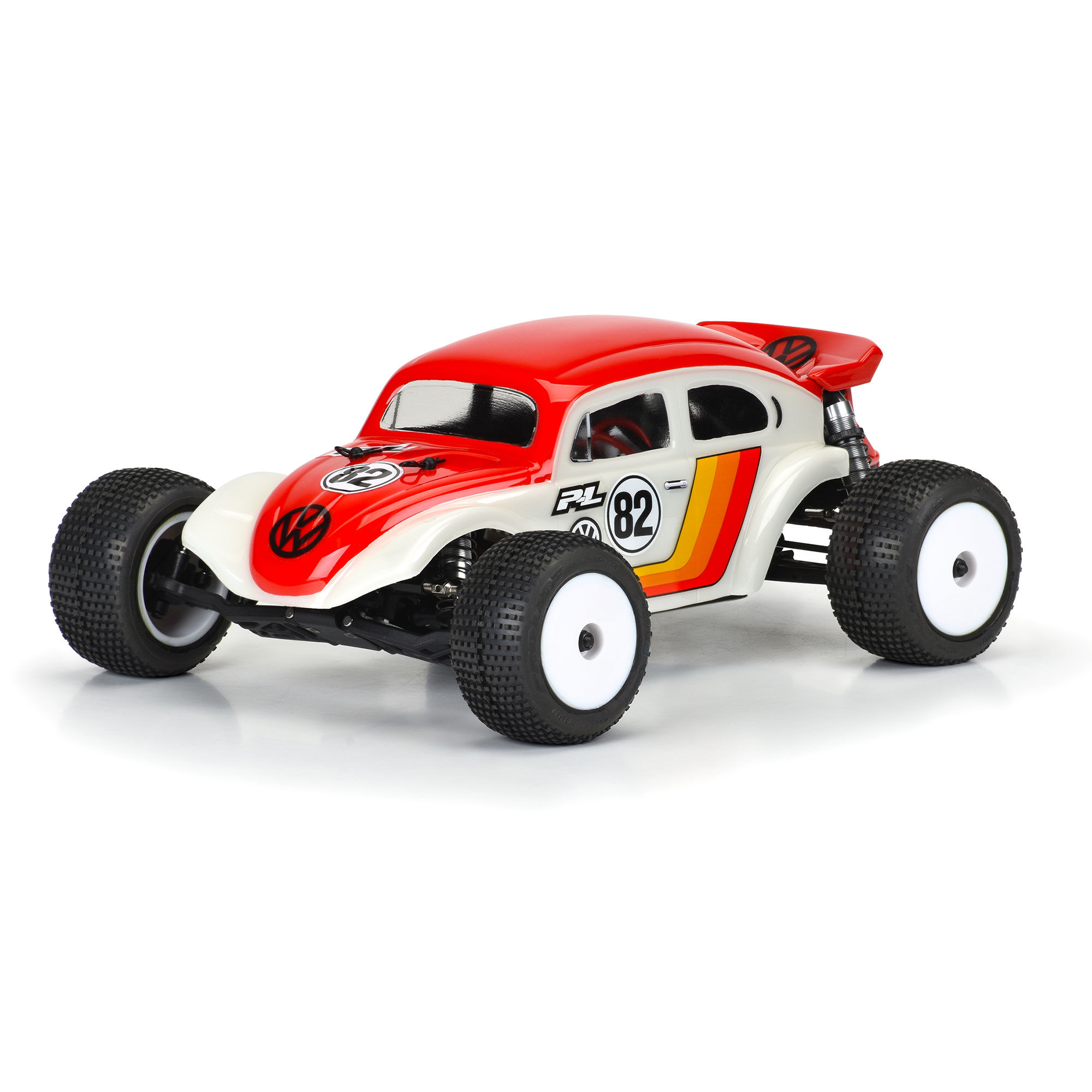 1/18 Volkswagen Baja Bug Clear Body: Mini-T 2.0-3