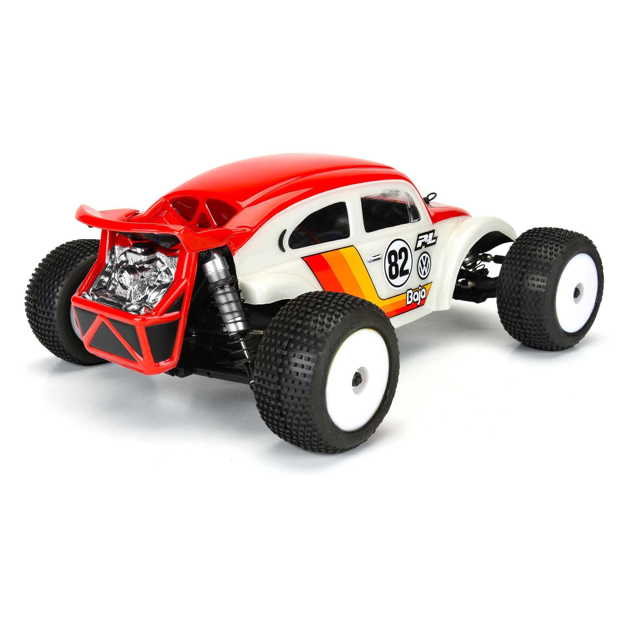 1/18 Volkswagen Baja Bug Clear Body: Mini-T 2.0-5