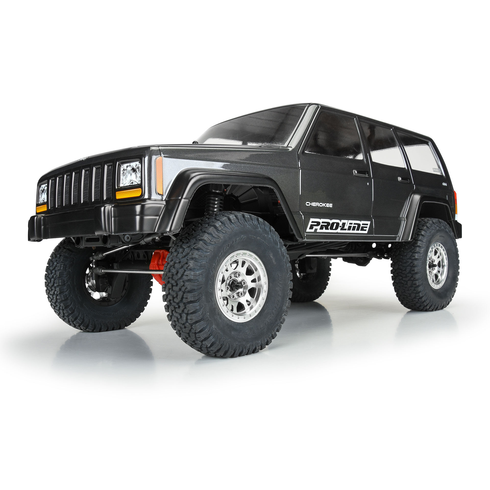 1/10 2001 Jeep Cherokee Clear Body 12.3" (313mm) Wheelbase C-4
