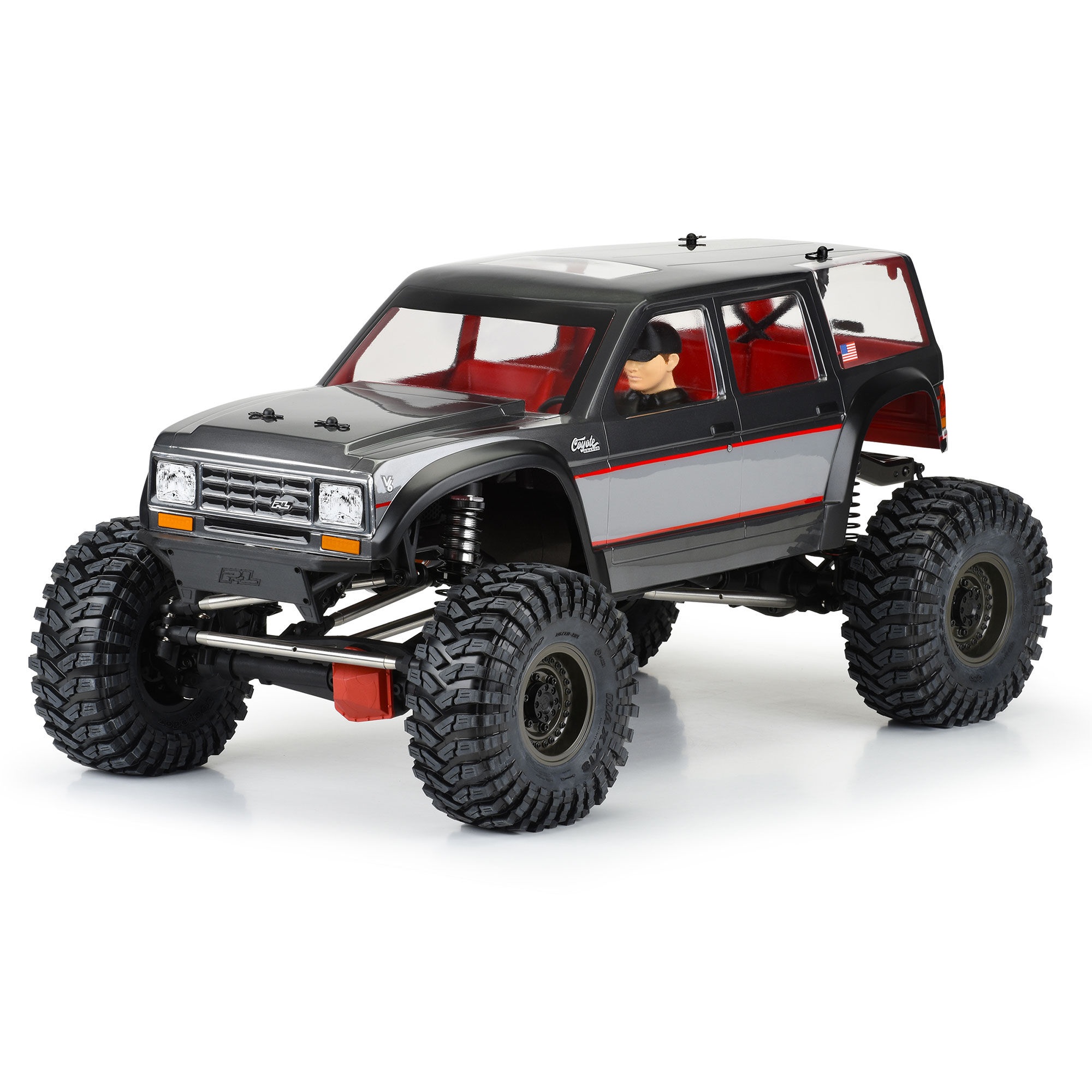 1/6 Coyote Grande Clear Body: SCX6-3