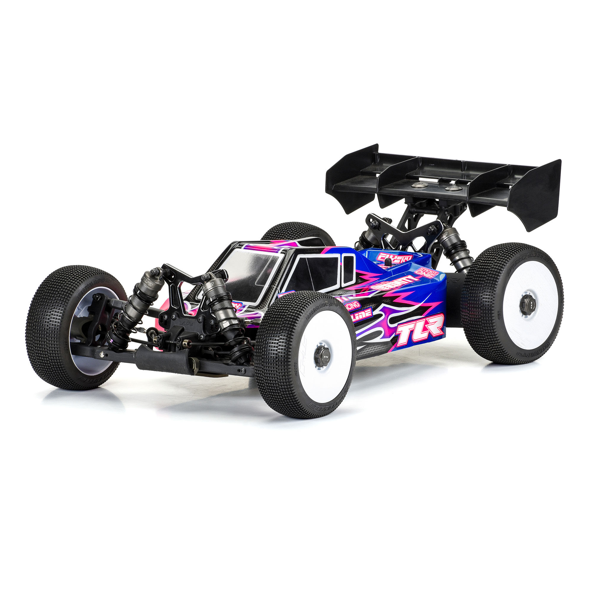 1/8 Sector Clear Body: TLR 8ight-X/E 2.0-3