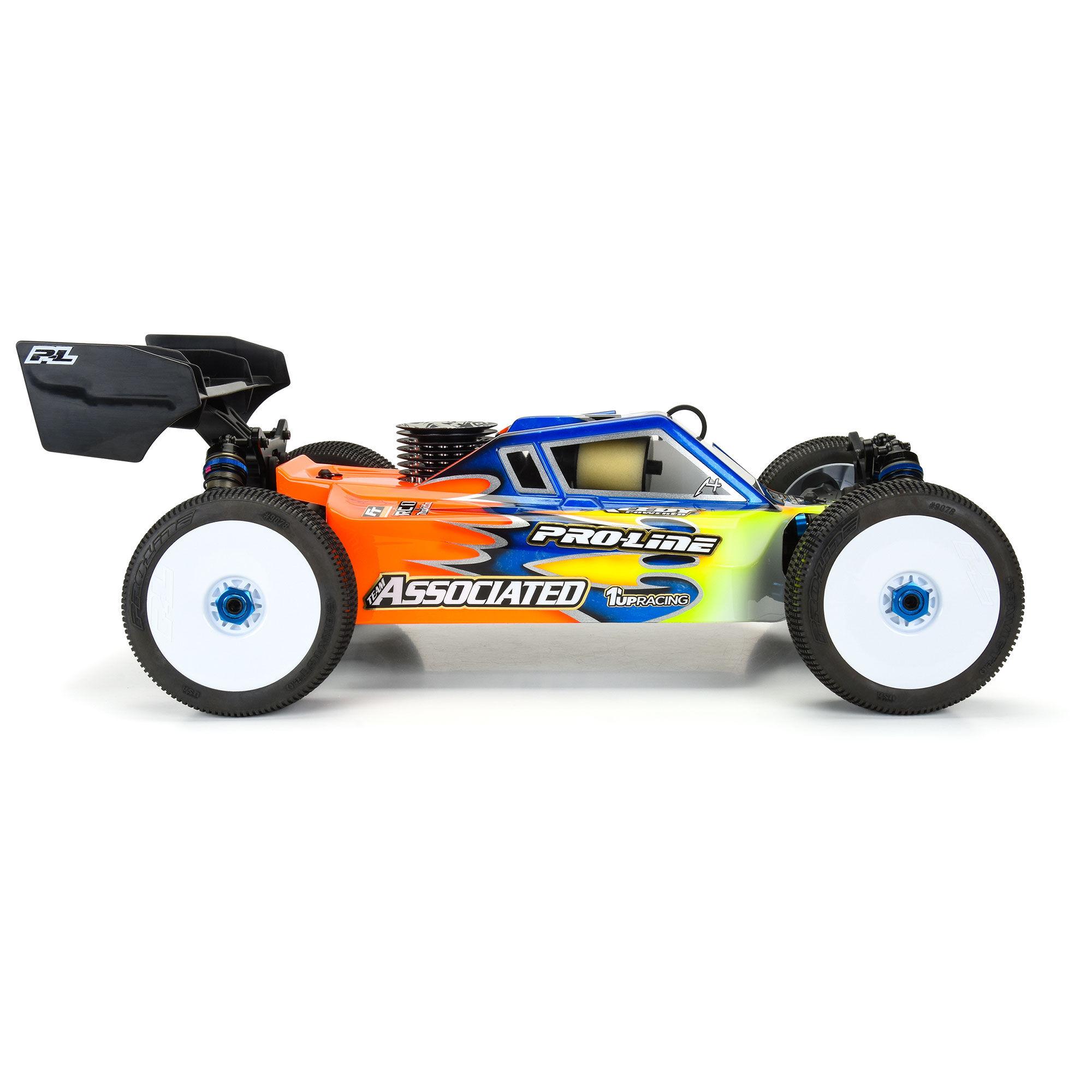 1/8 Sector Clear Body: AE RC8B4.1-4