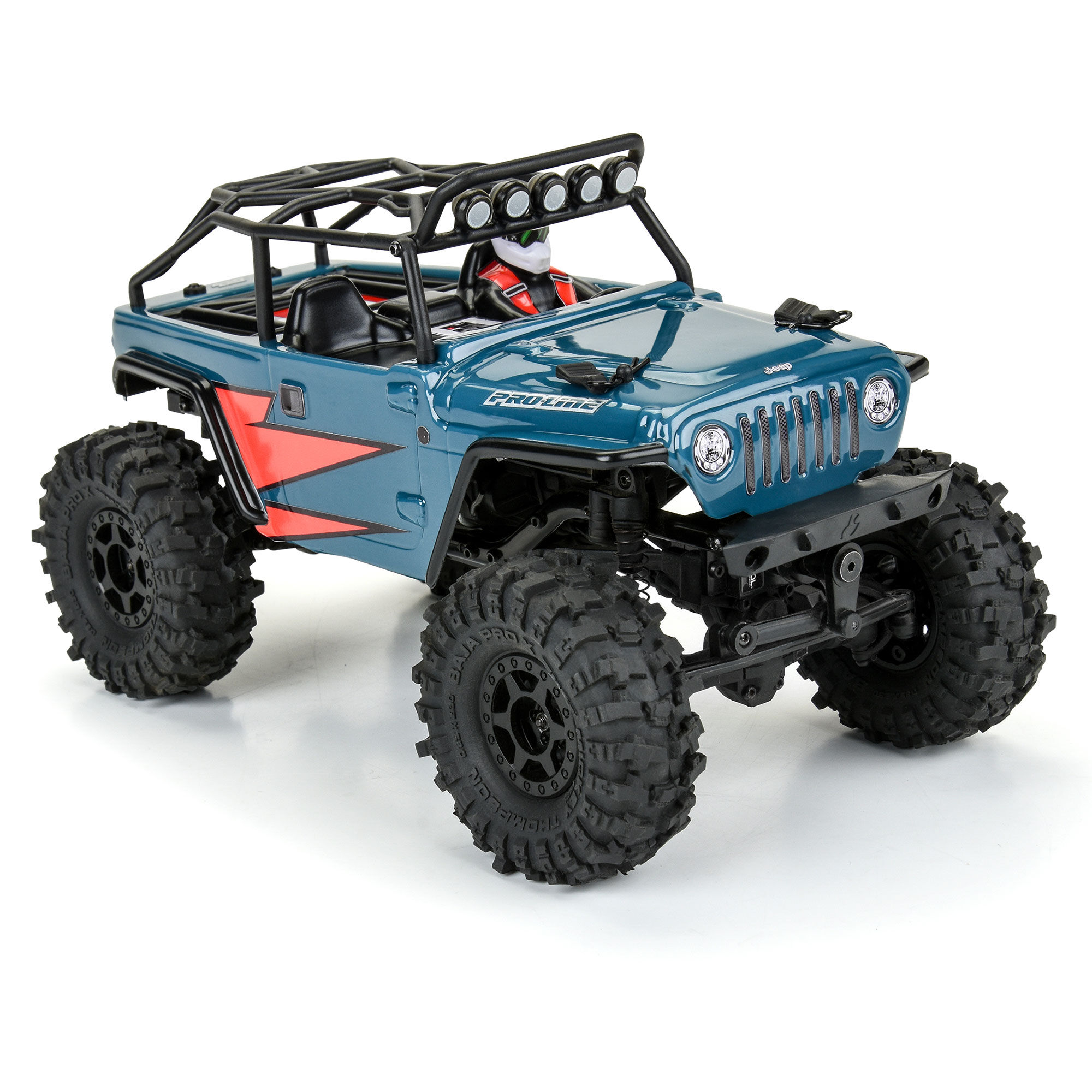 1/24 2004 Jeep LJ Clear Body/Trail Cage: SCX24-6