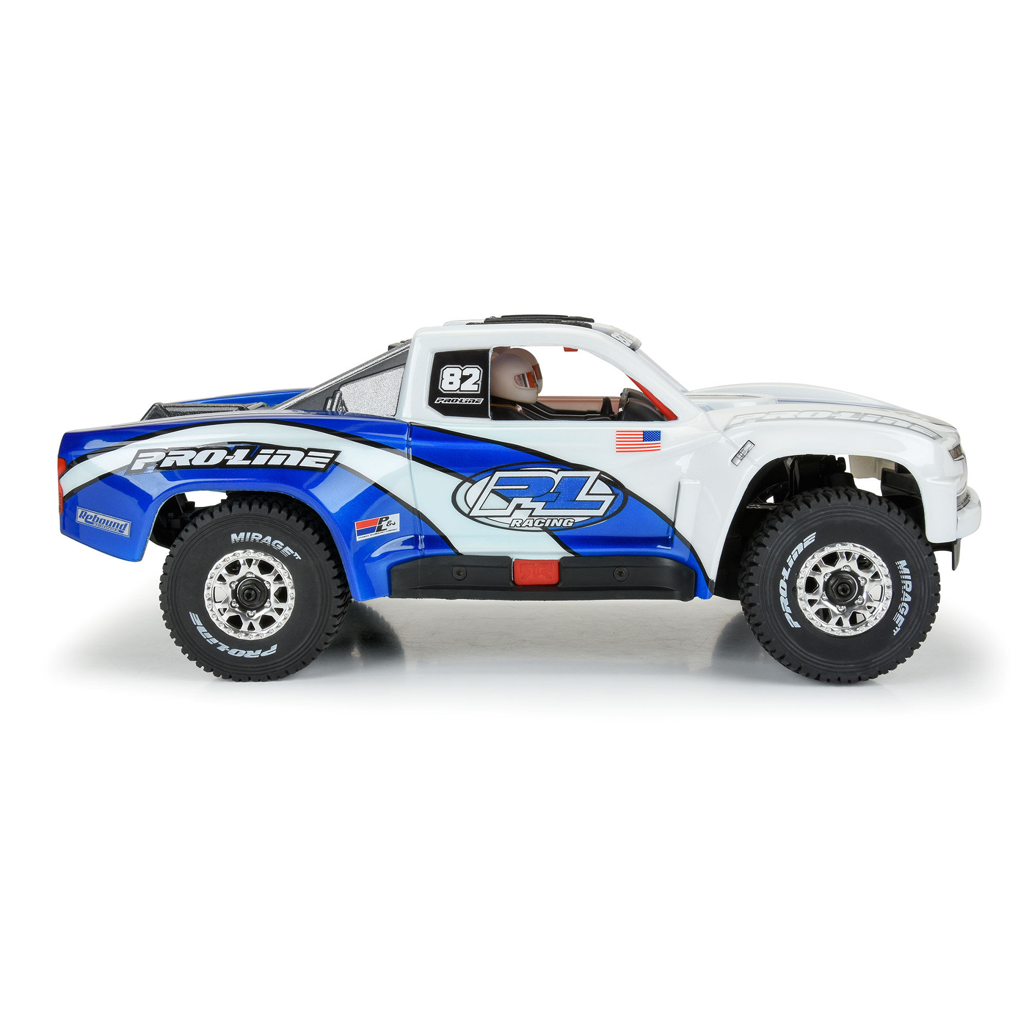 1/16 Pre-Cut 2019 Chevy Silverado Trophy Truck Clear Body: G-4