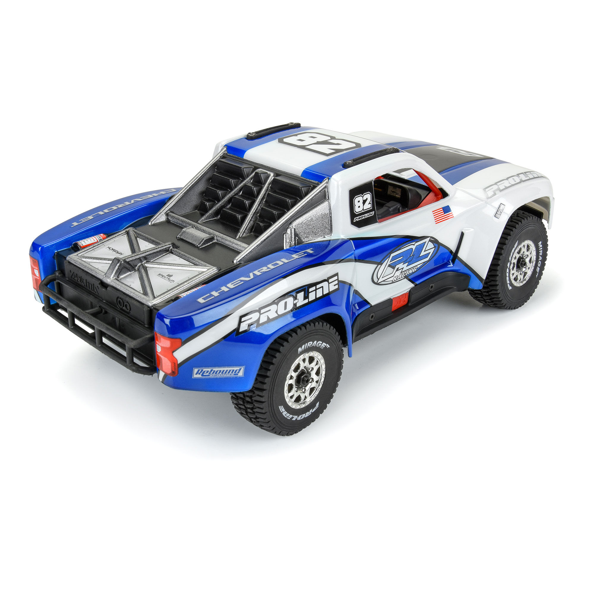 1/16 Pre-Cut 2019 Chevy Silverado Trophy Truck Clear Body: G-5