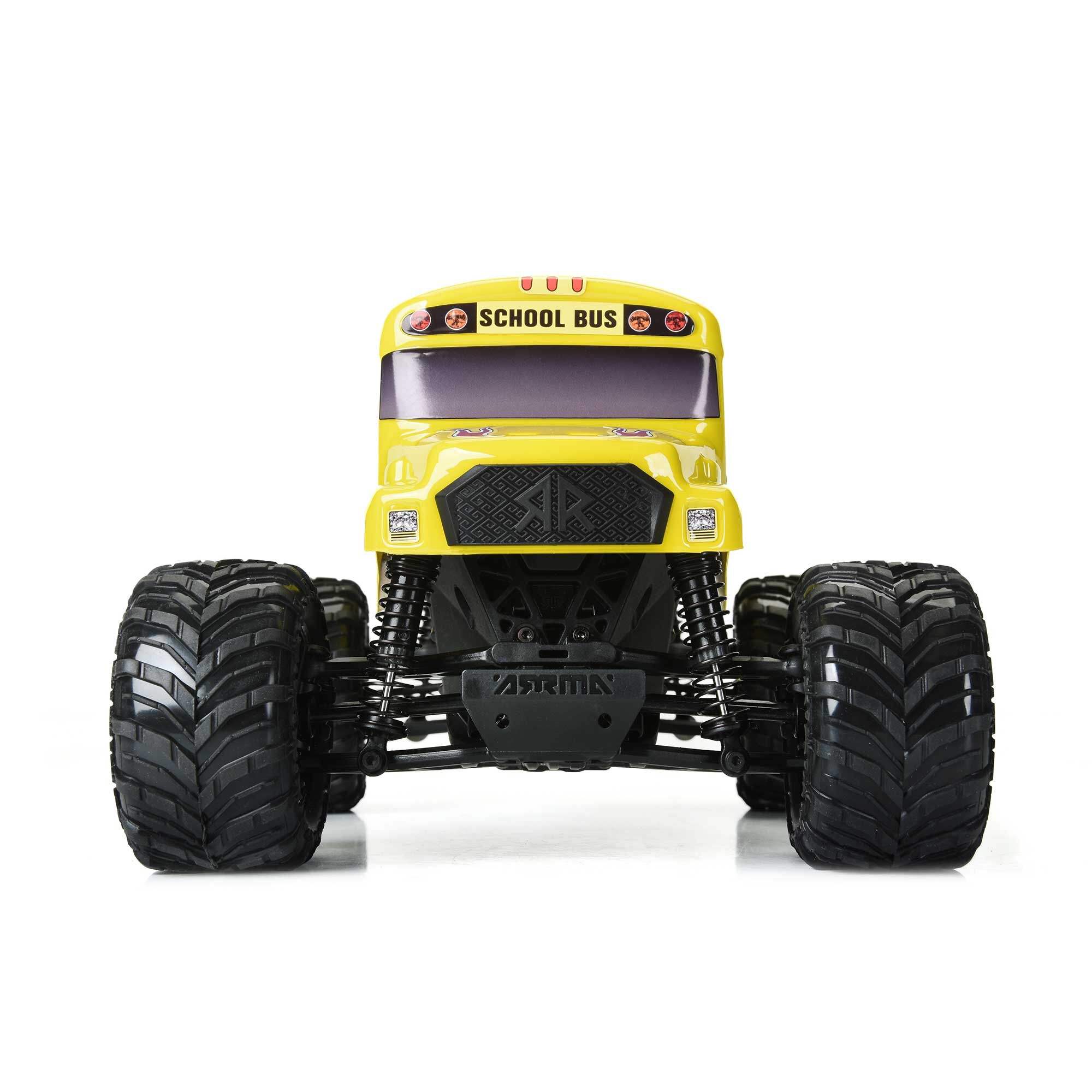 Pre-Cut/Pre-Painted (School Bus) Yellow Body for ARRMA GORGO-3