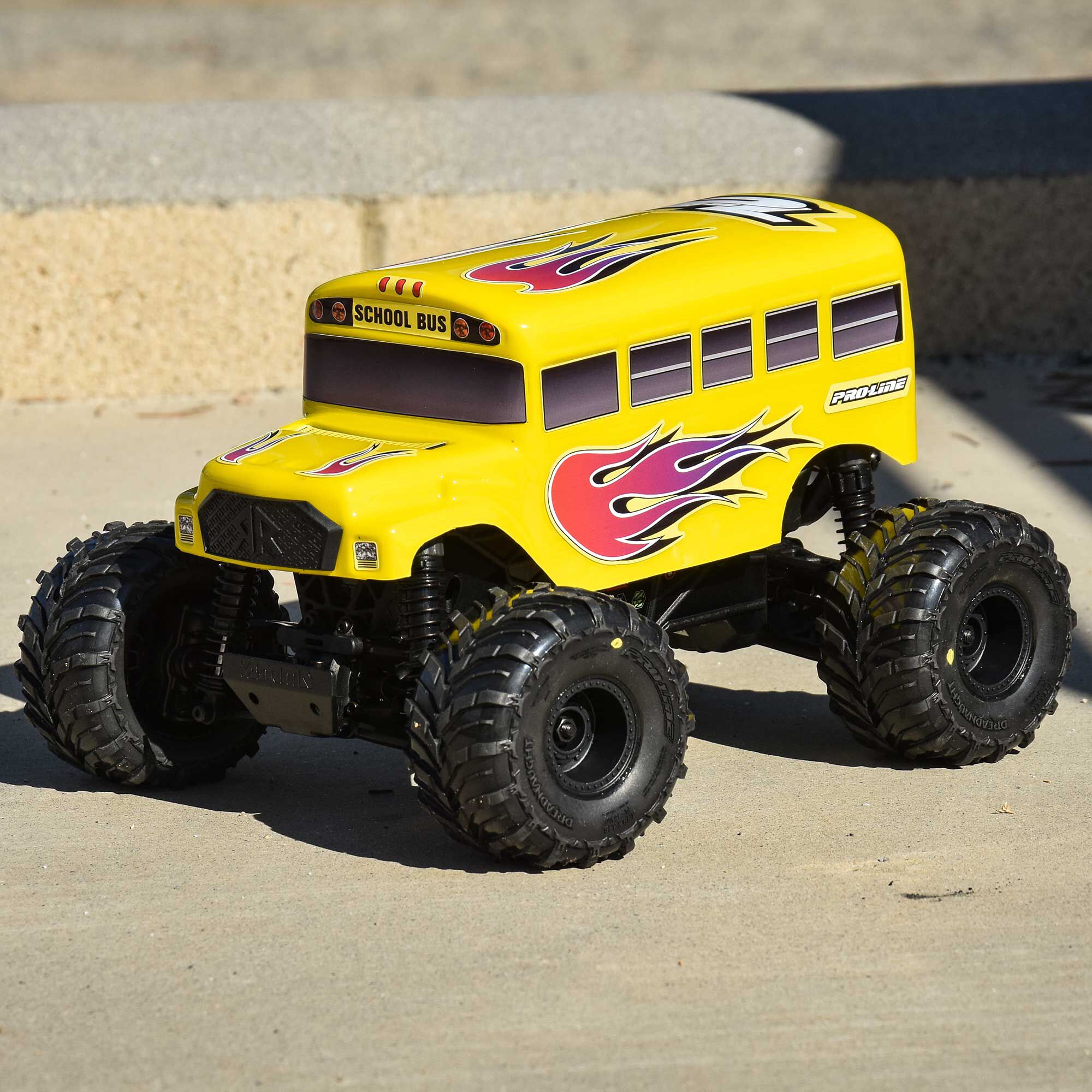 Pre-Cut (School Bus) Clear Body for ARRMA GORGON GROM-2